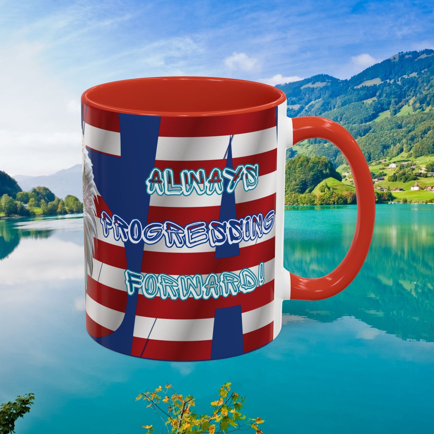 πΊπΈ Eye-Catching πΊπΈ Patriotic πΊπΈ Bald Eagle πΊπΈ Red White & Blue πΊπΈ USA πΊπΈ Accent Coffee Mug πΊπΈπΊπΈ 11oz & πΊπΈ 15oz πΊπΈ Sizes πΊπΈ 8 Color Options πΊπΈ Red πΊπΈ Black πΊπΈ Light Blue πΊπΈ Yellow πΊπΈ Orange πΊπΈ Navy πΊπΈ Pink πΊπΈ Purple