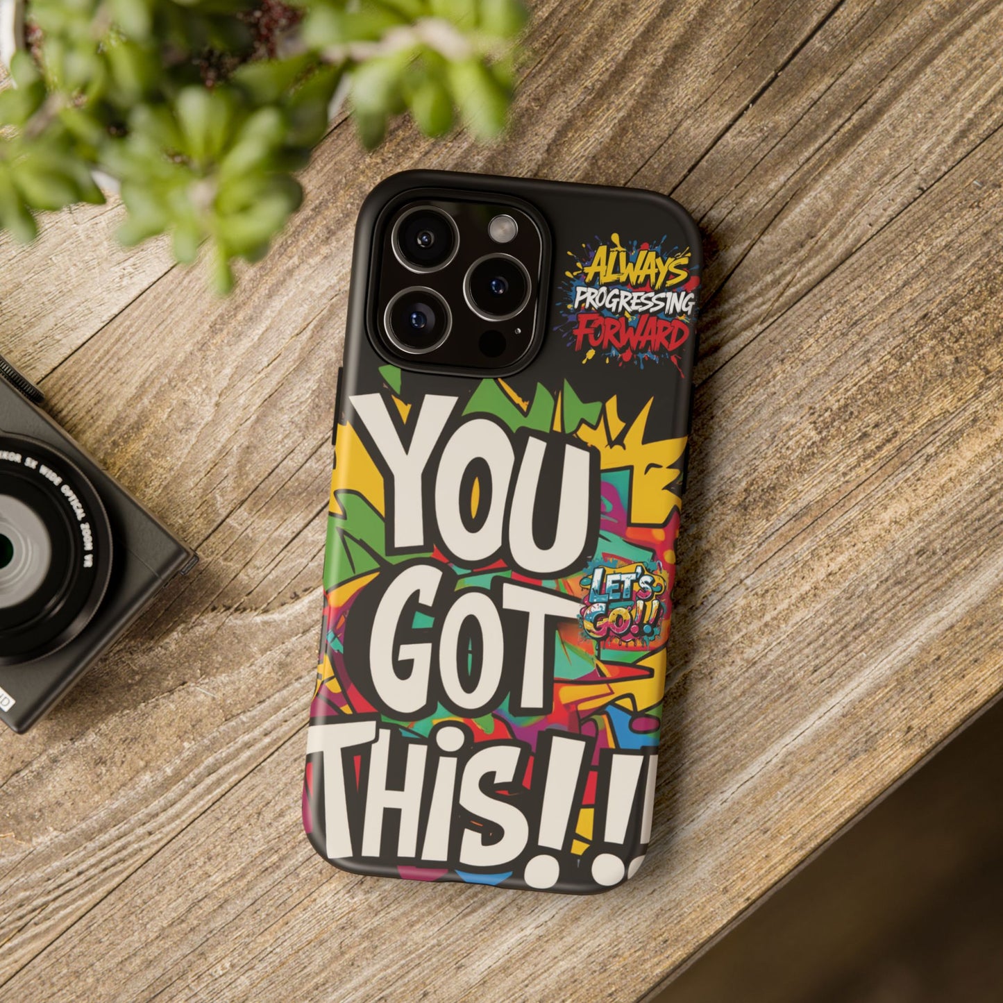Vibrant Motivational Tough Cell Phone Cases
