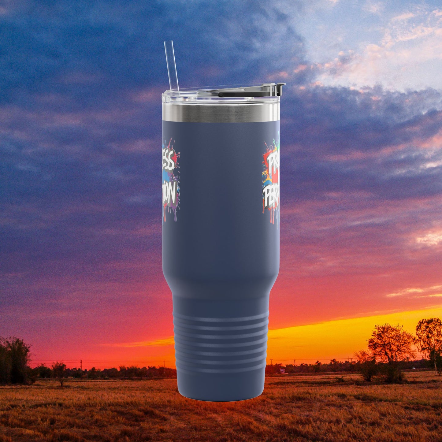 💥Inspirational 💥 Vibrant 💥 Durable 💥 Stainless Steel 💥 Insulated 💥 Travel Mug-Tumbler 💥 40oz 💥 Leak-Proof Lid 💥 8 Different Colors To Choose From 💥 Motivation On The Move 💥