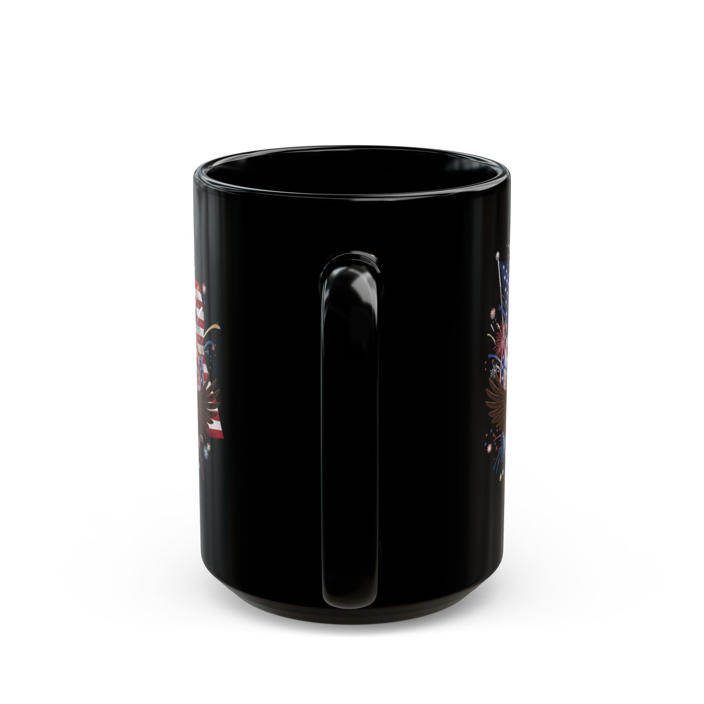 Happy 250th Birthday America Mug — Patriotic Eagle Flag Coffee Cup (1776–2026)