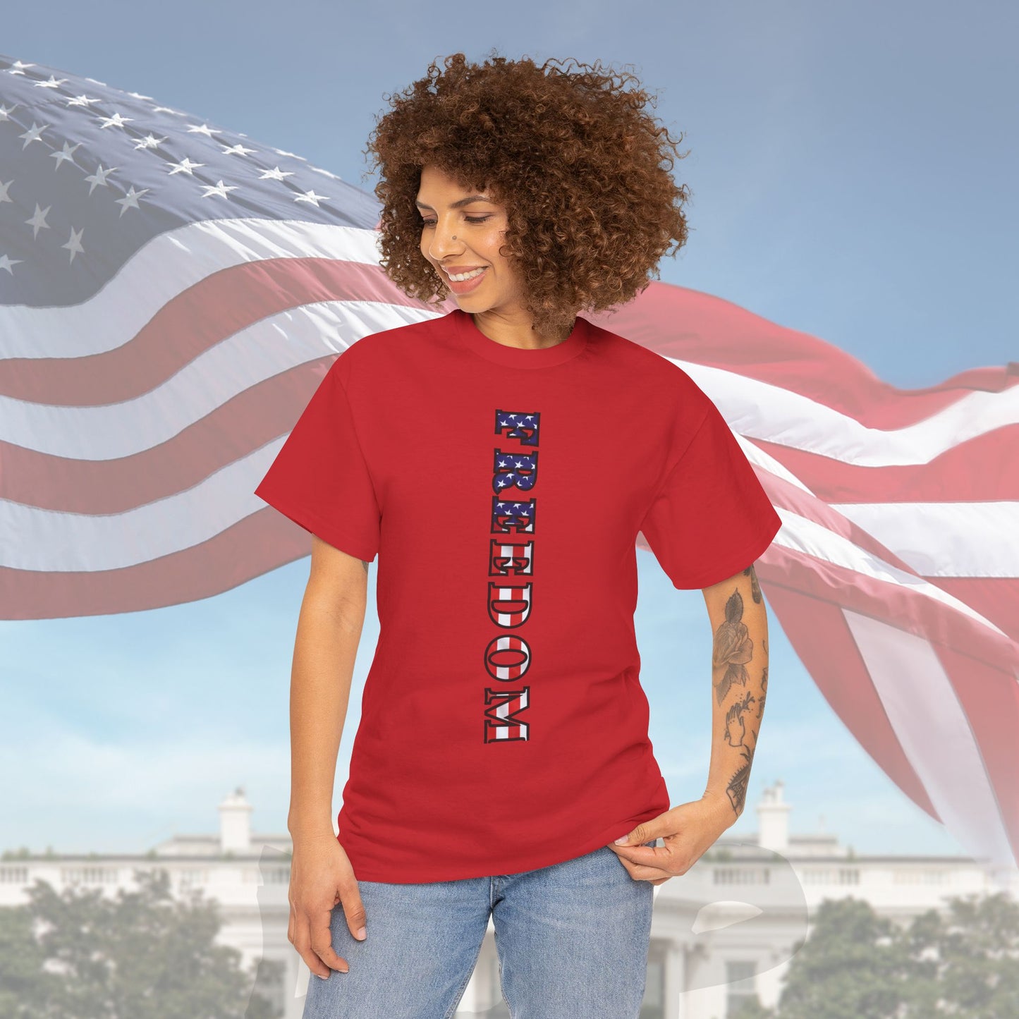 ๐ฅ๐ Unisex ๐ฅ Patriotic ๐ฅ Freedom ๐ฅ Flag Tee ๐ฅIndependence Day T-Shirt ๐ฅ American Flag Shirt ๐ฅ 4th of July Clothing ๐ฅ Patriotic Apparel ๐ฅ