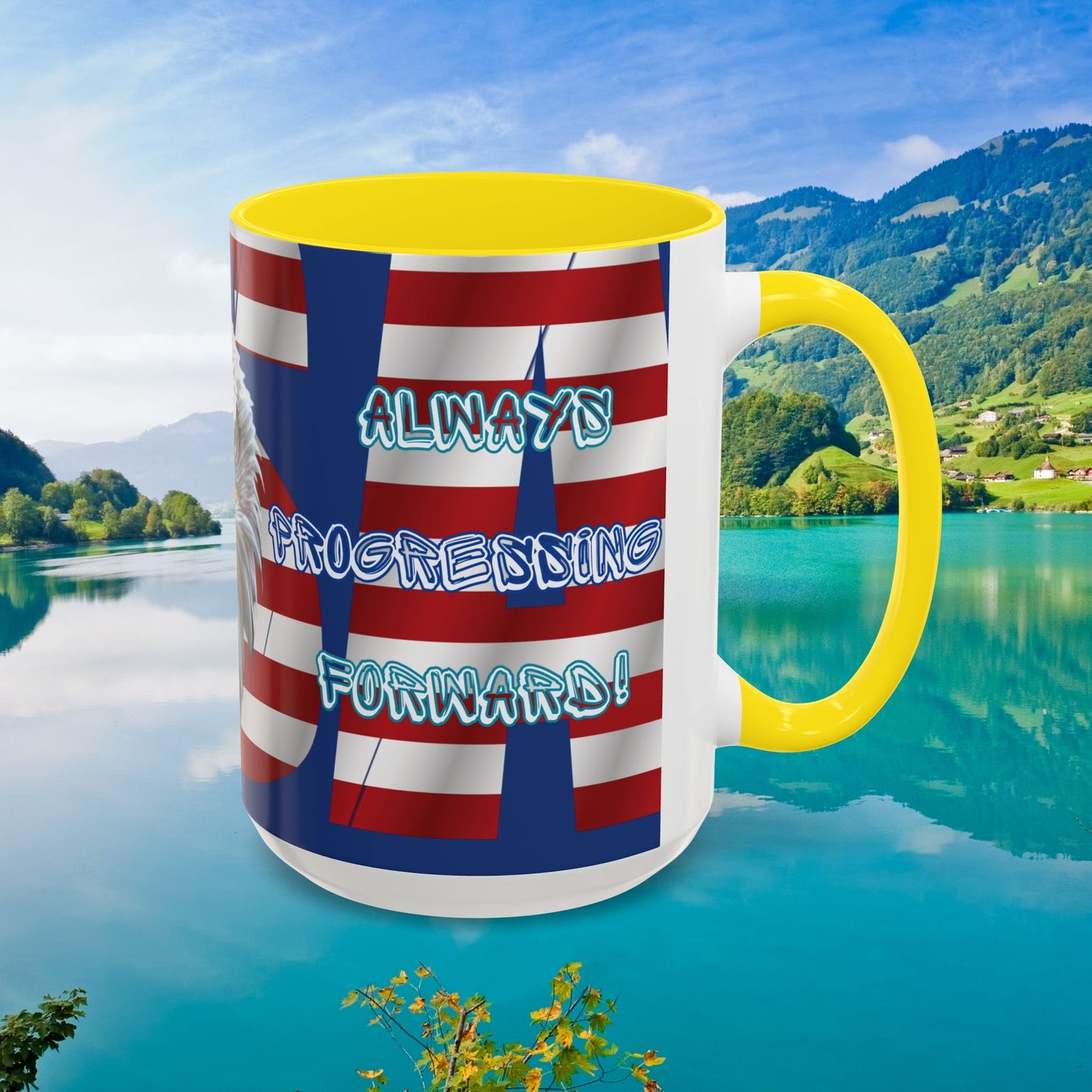 πΊπΈ Eye-Catching πΊπΈ Patriotic πΊπΈ Bald Eagle πΊπΈ Red White & Blue πΊπΈ USA πΊπΈ Accent Coffee Mug πΊπΈπΊπΈ 11oz & πΊπΈ 15oz πΊπΈ Sizes πΊπΈ 8 Color Options πΊπΈ Red πΊπΈ Black πΊπΈ Light Blue πΊπΈ Yellow πΊπΈ Orange πΊπΈ Navy πΊπΈ Pink πΊπΈ Purple