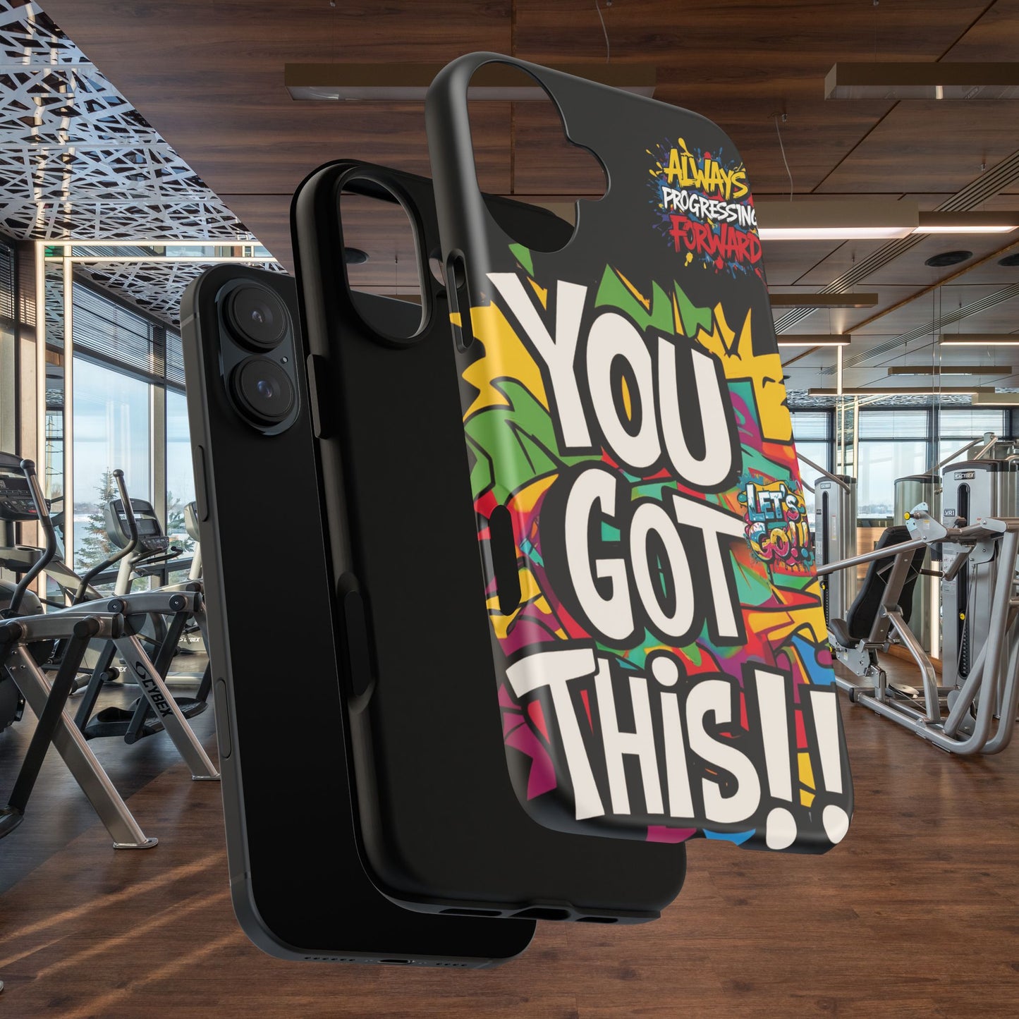 Vibrant Motivational Tough Cell Phone Cases