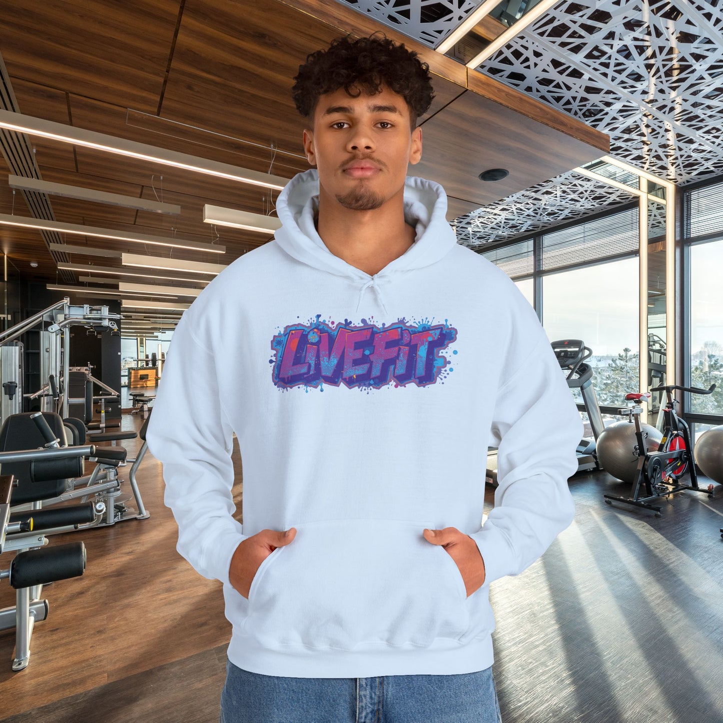 Live Fit - Hooded Sweatshirt - S - 5XL