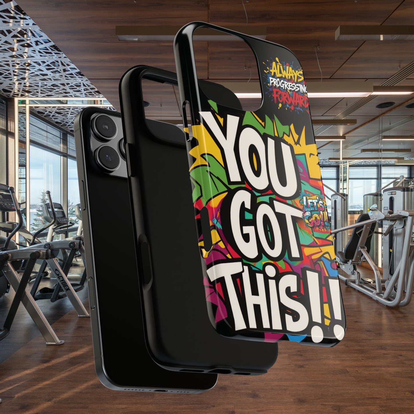 Vibrant Motivational Tough Cell Phone Cases