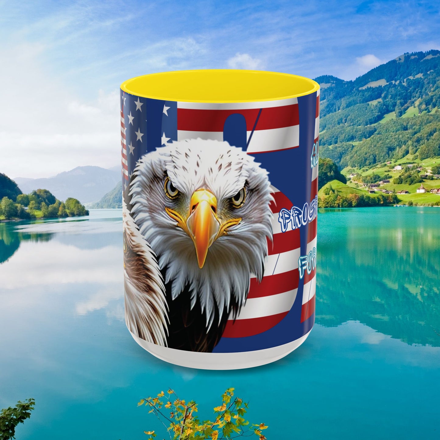 πΊπΈ Eye-Catching πΊπΈ Patriotic πΊπΈ Bald Eagle πΊπΈ Red White & Blue πΊπΈ USA πΊπΈ Accent Coffee Mug πΊπΈπΊπΈ 11oz & πΊπΈ 15oz πΊπΈ Sizes πΊπΈ 8 Color Options πΊπΈ Red πΊπΈ Black πΊπΈ Light Blue πΊπΈ Yellow πΊπΈ Orange πΊπΈ Navy πΊπΈ Pink πΊπΈ Purple