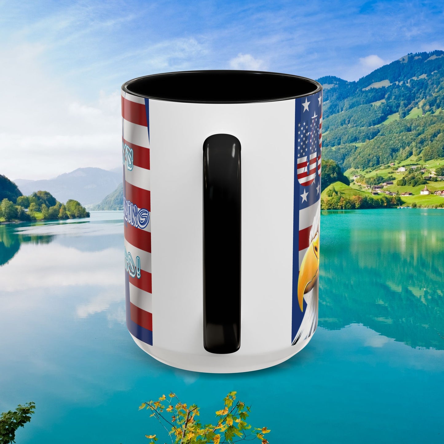 πΊπΈ Eye-Catching πΊπΈ Patriotic πΊπΈ Bald Eagle πΊπΈ Red White & Blue πΊπΈ USA πΊπΈ Accent Coffee Mug πΊπΈπΊπΈ 11oz & πΊπΈ 15oz πΊπΈ Sizes πΊπΈ 8 Color Options πΊπΈ Red πΊπΈ Black πΊπΈ Light Blue πΊπΈ Yellow πΊπΈ Orange πΊπΈ Navy πΊπΈ Pink πΊπΈ Purple