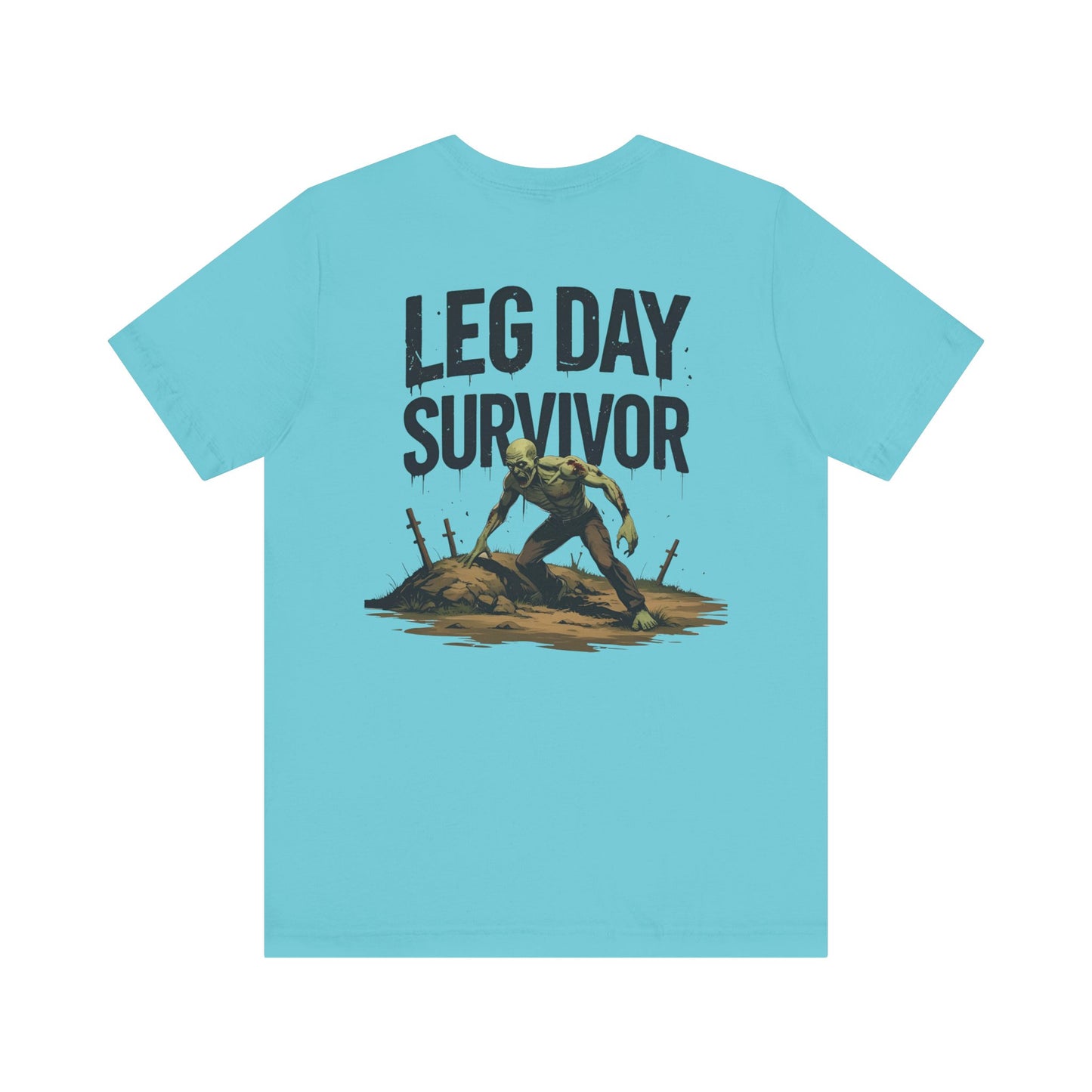 Leg Day Survivor Tee, Fitness Shirt, Workout Apparel, Gym Gift, Unisex Graphic Tee