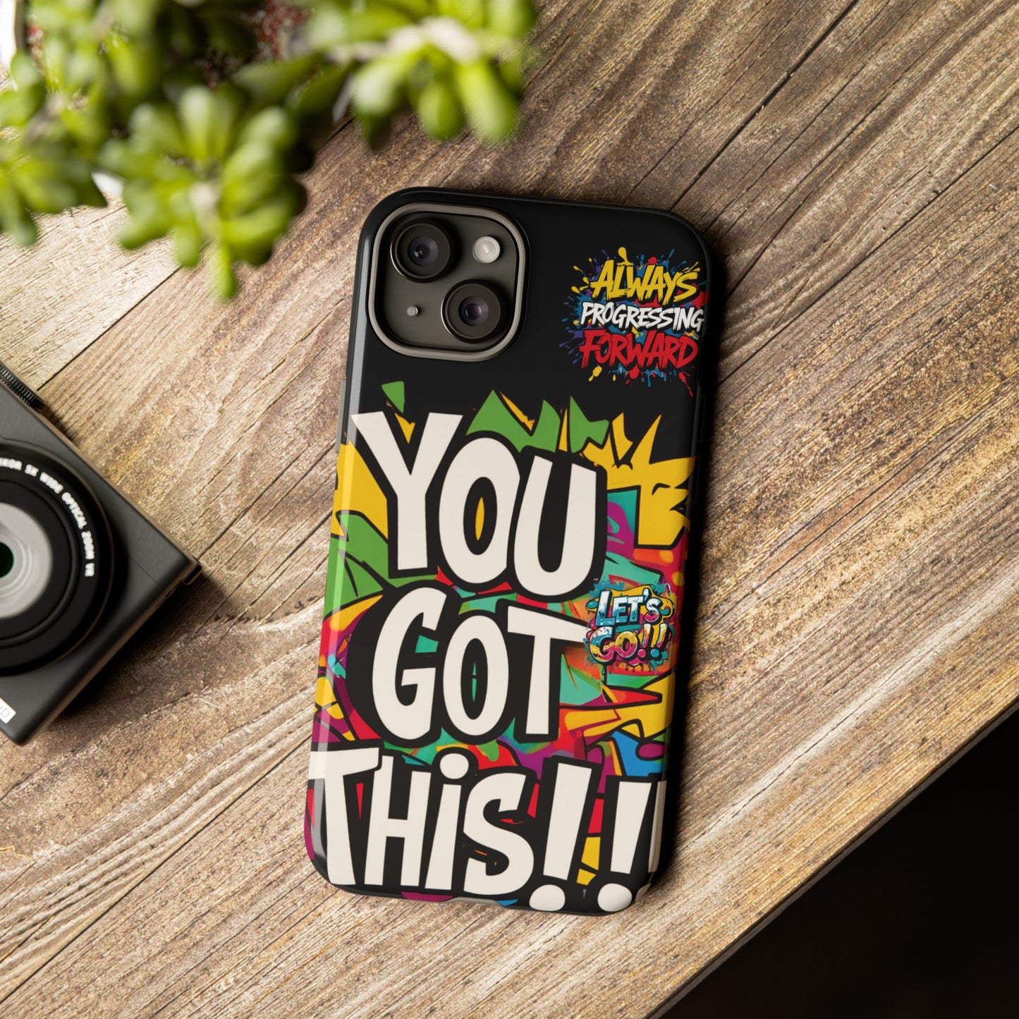 Vibrant Motivational Tough Cell Phone Cases