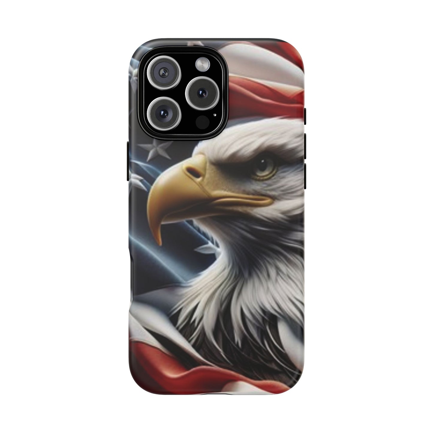 Patriotic Eagle Phone Case | Tough Cases for Nature Lovers, Gift for Veterans, Independence Day, Memorial Day