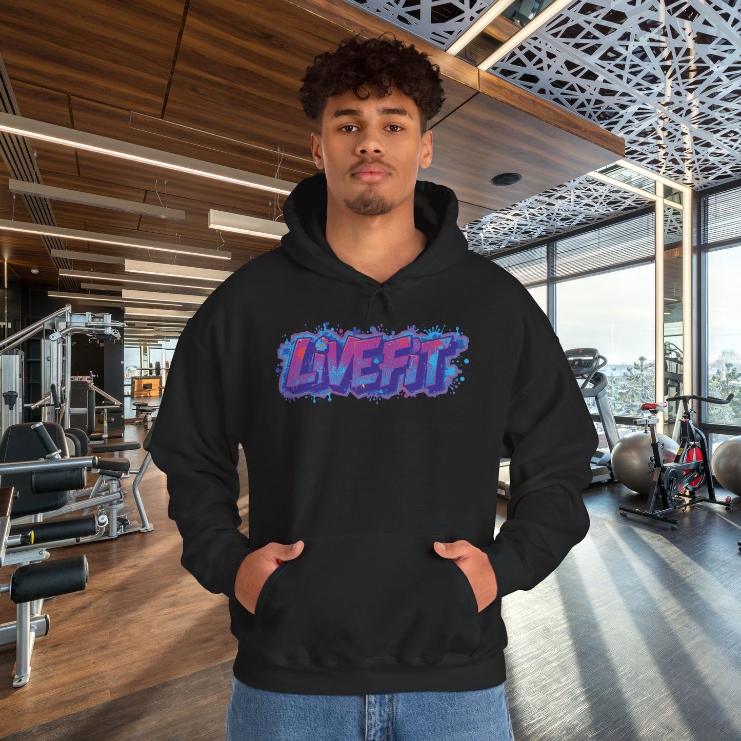 Live Fit - Hooded Sweatshirt - S - 5XL