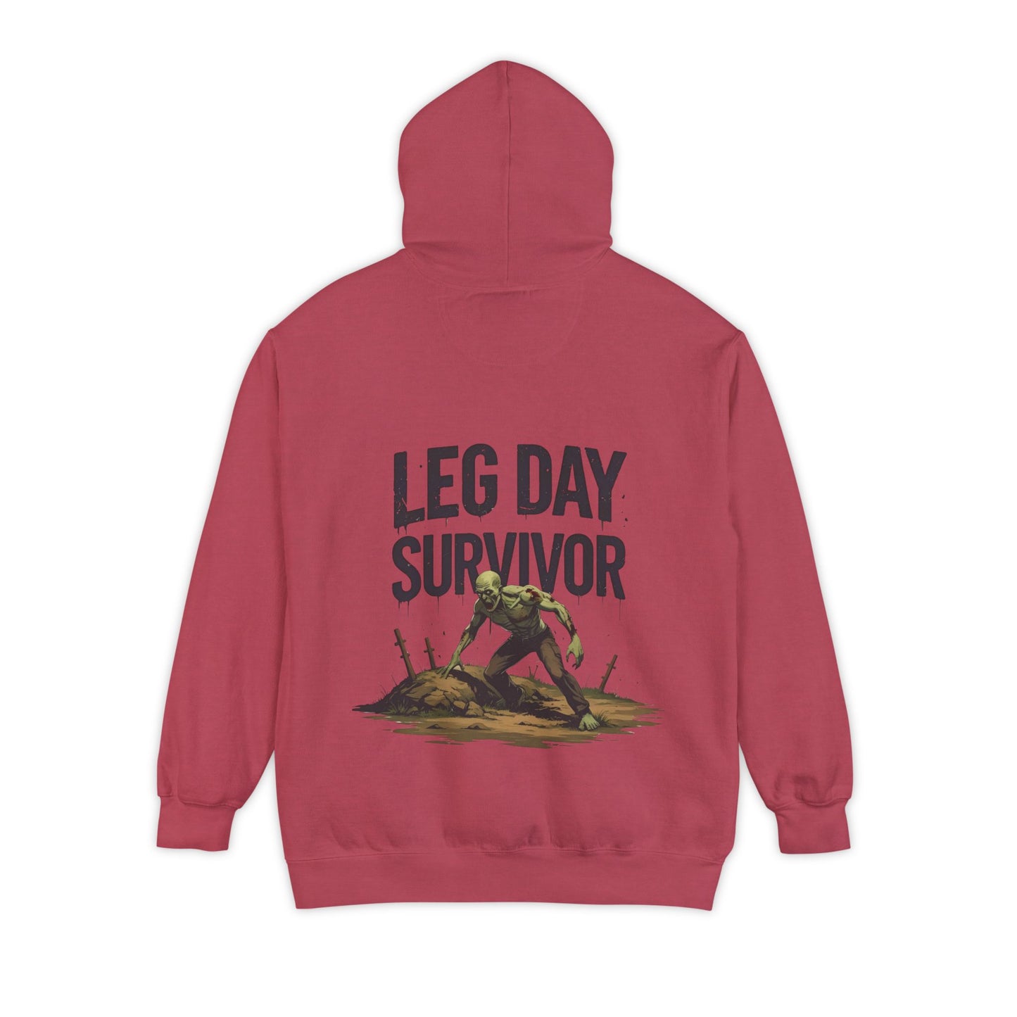 Leg Day Survivor Hoodie, Unisex Fitness Apparel, Gym Lover Gift, Workout Hoodie, Funny T-Shirt Alternative