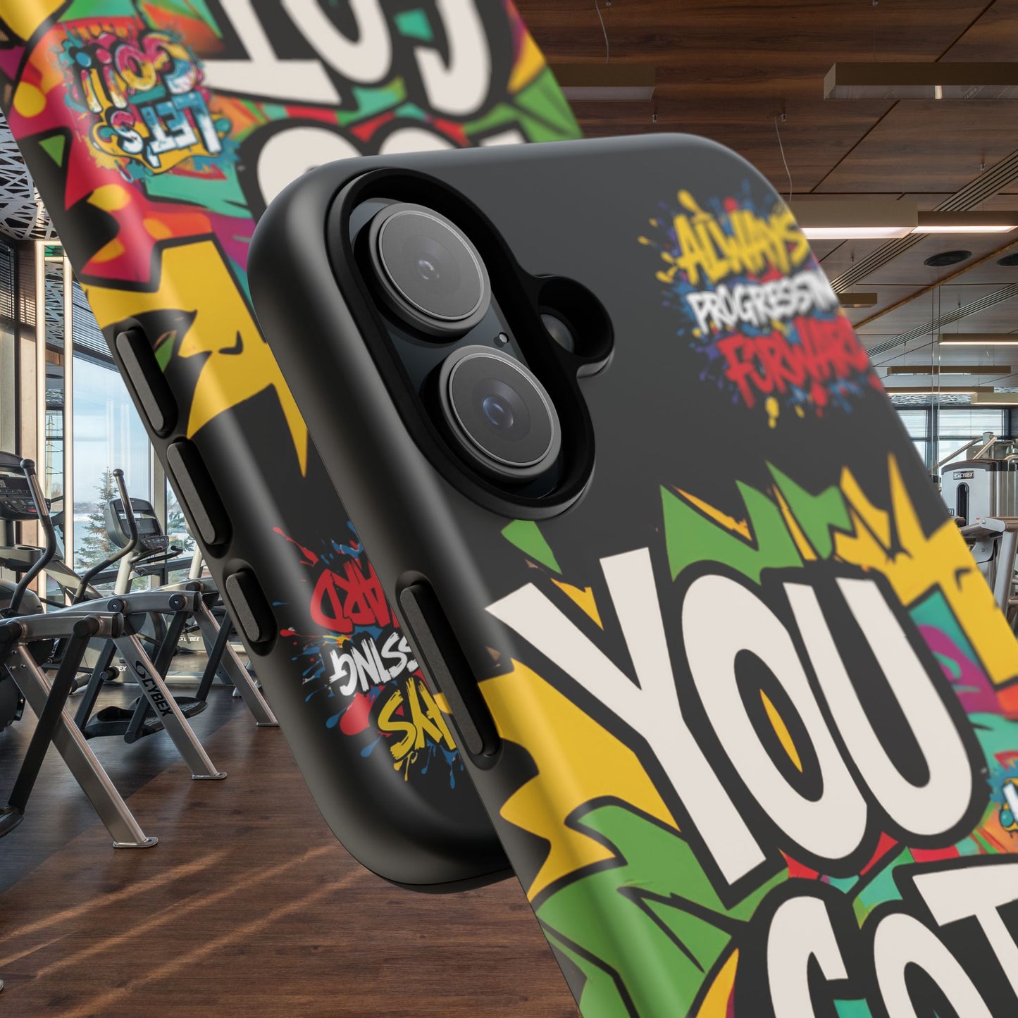 Vibrant Motivational Tough Cell Phone Cases