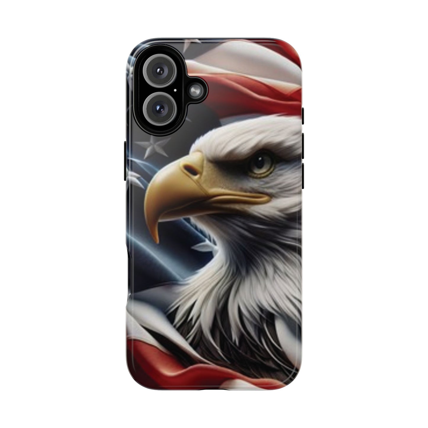 Patriotic Eagle Phone Case | Tough Cases for Nature Lovers, Gift for Veterans, Independence Day, Memorial Day