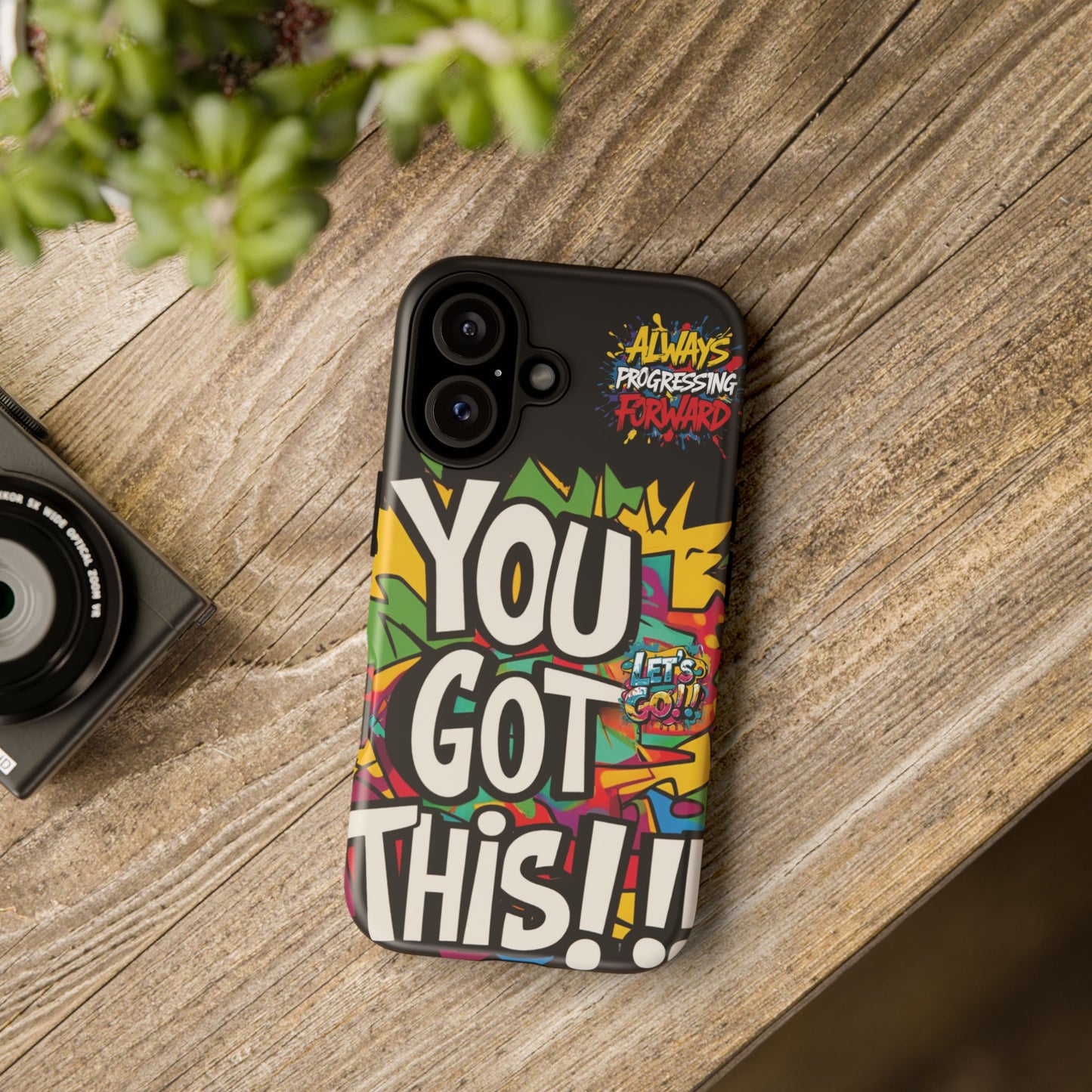 Vibrant Motivational Tough Cell Phone Cases