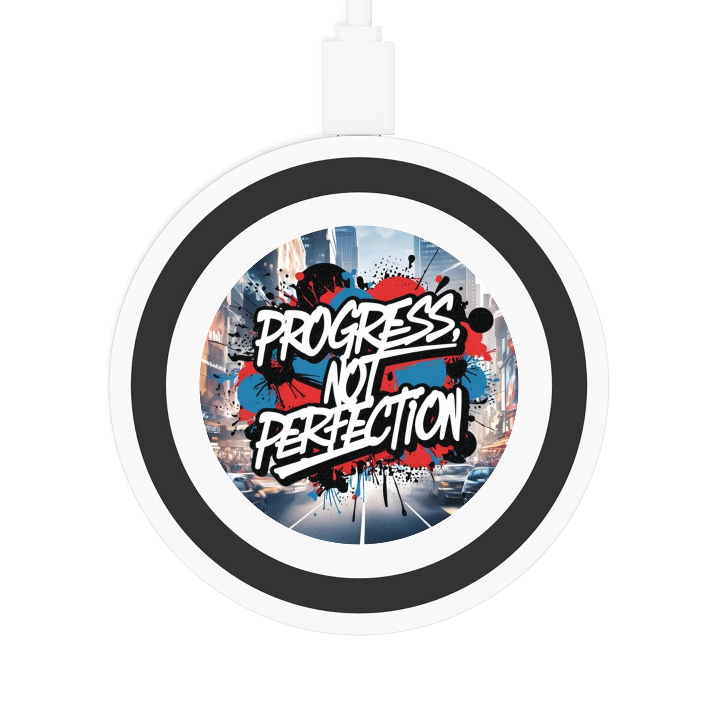 π₯ Wireless π₯ Charging Pad π₯ Progress Not Perfection π₯ Design π₯