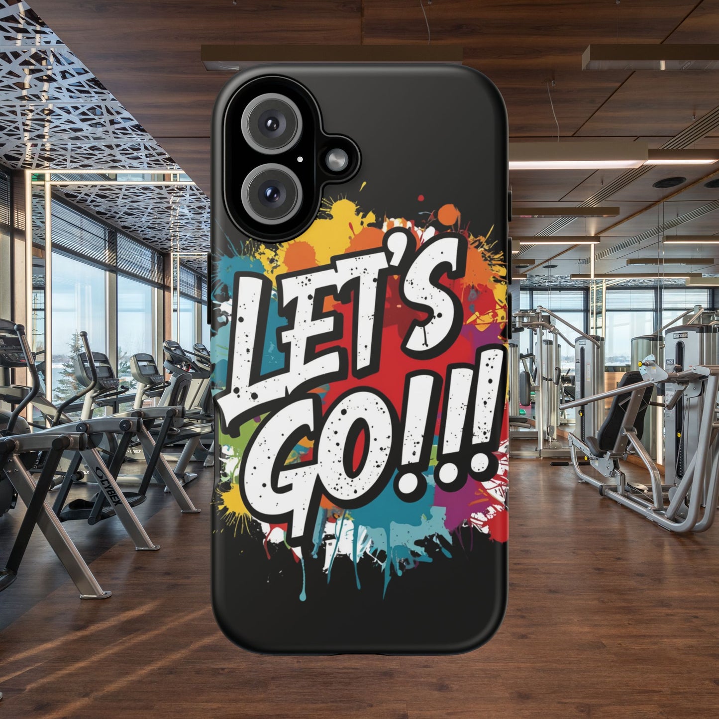 π₯Phone Case π₯ Colorful π₯ Let's Go! π₯ Tough Phone Case π₯ Vibrant Design π₯ iPhones 15 & 16 π₯ Birthday Gift π₯