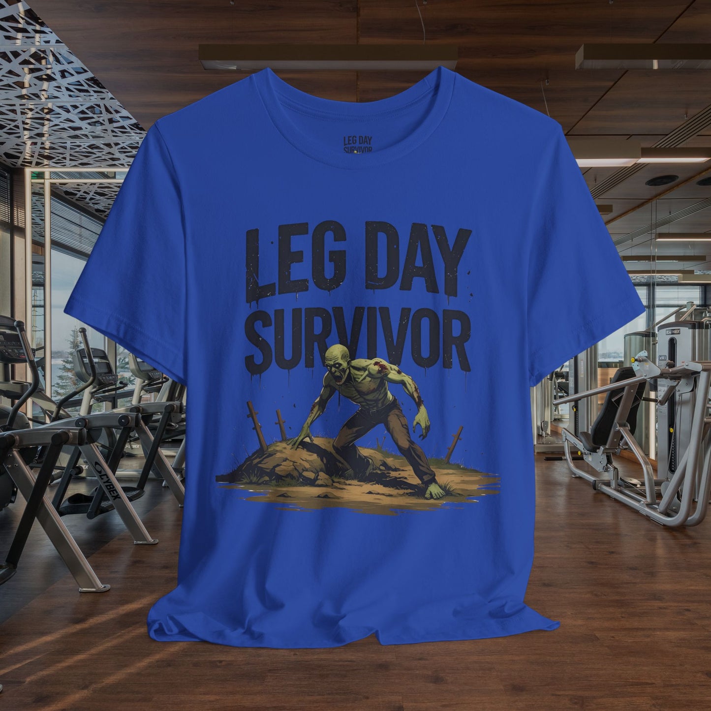 Leg Day Survivor Tee, Fitness Shirt, Workout Apparel, Gym Gift, Unisex Graphic Tee