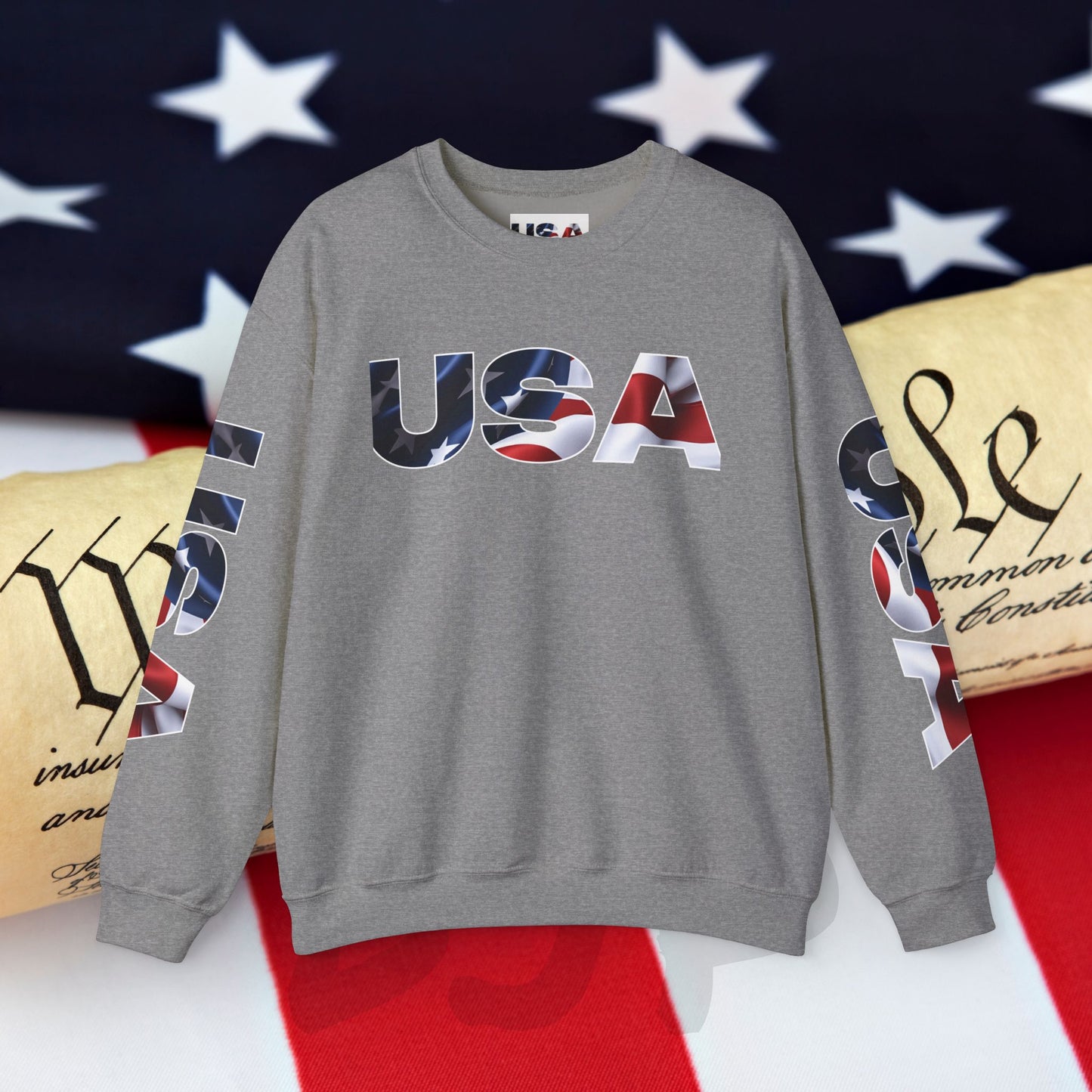 ๐บ๐ธ Patriotic ๐บ๐ธ USA ๐บ๐ธ Crewneck ๐บ๐ธ Sweatshirt ๐บ๐ธ Unisex ๐บ๐ธ Heavy Blend ๐บ๐ธ Sizes US S-5XL ๐บ๐ธ