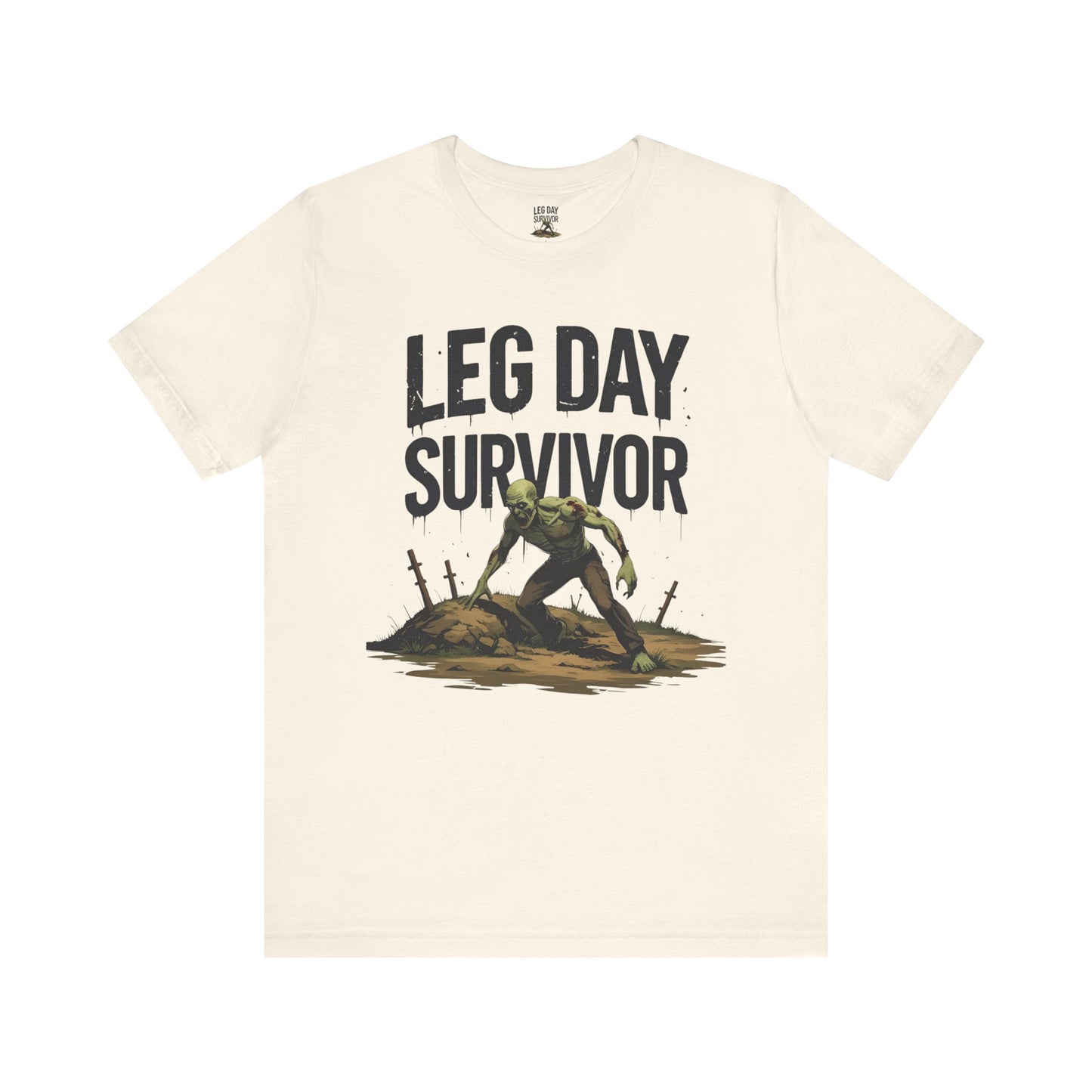 Leg Day Survivor Tee, Fitness Shirt, Workout Apparel, Gym Gift, Unisex Graphic Tee