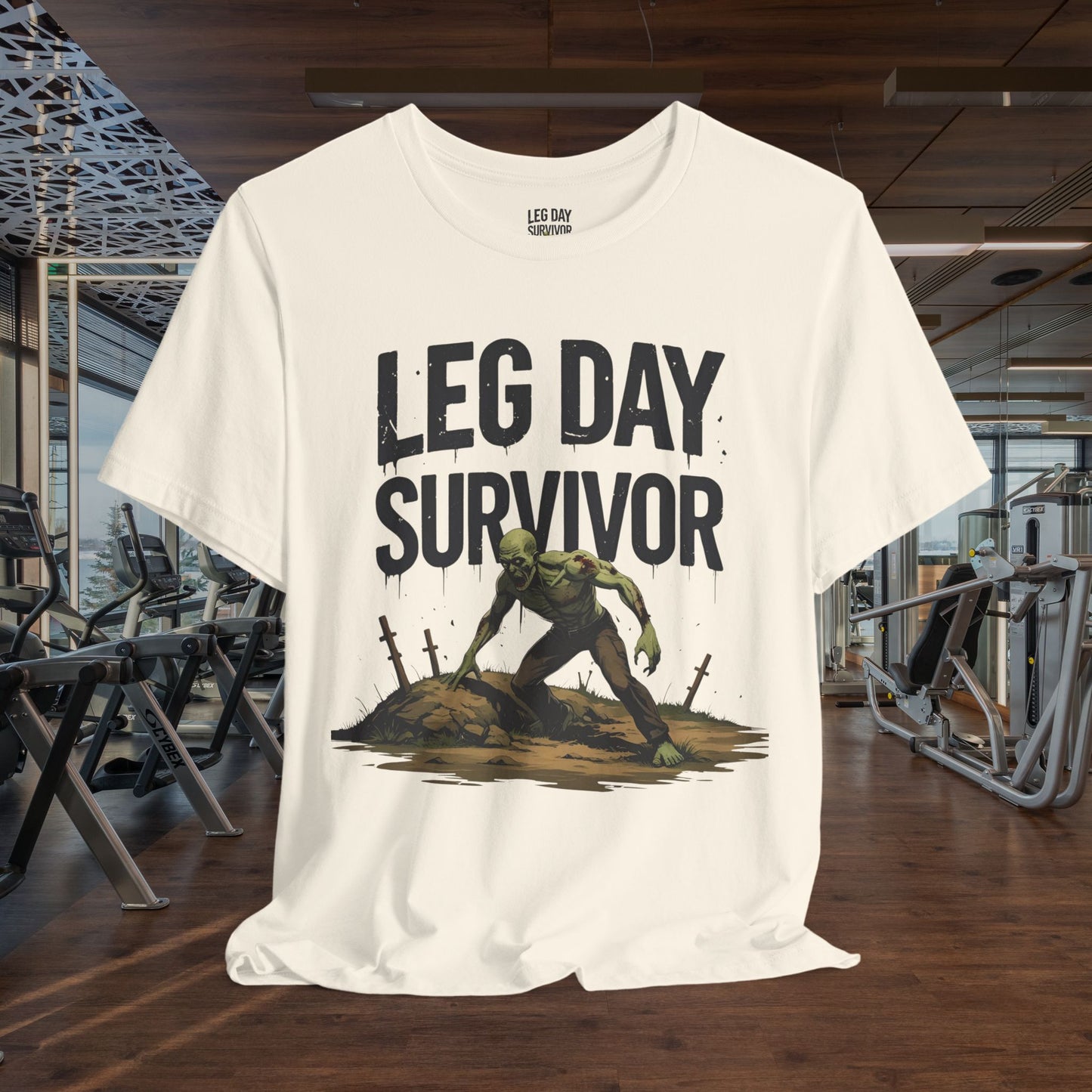 Leg Day Survivor Tee, Fitness Shirt, Workout Apparel, Gym Gift, Unisex Graphic Tee