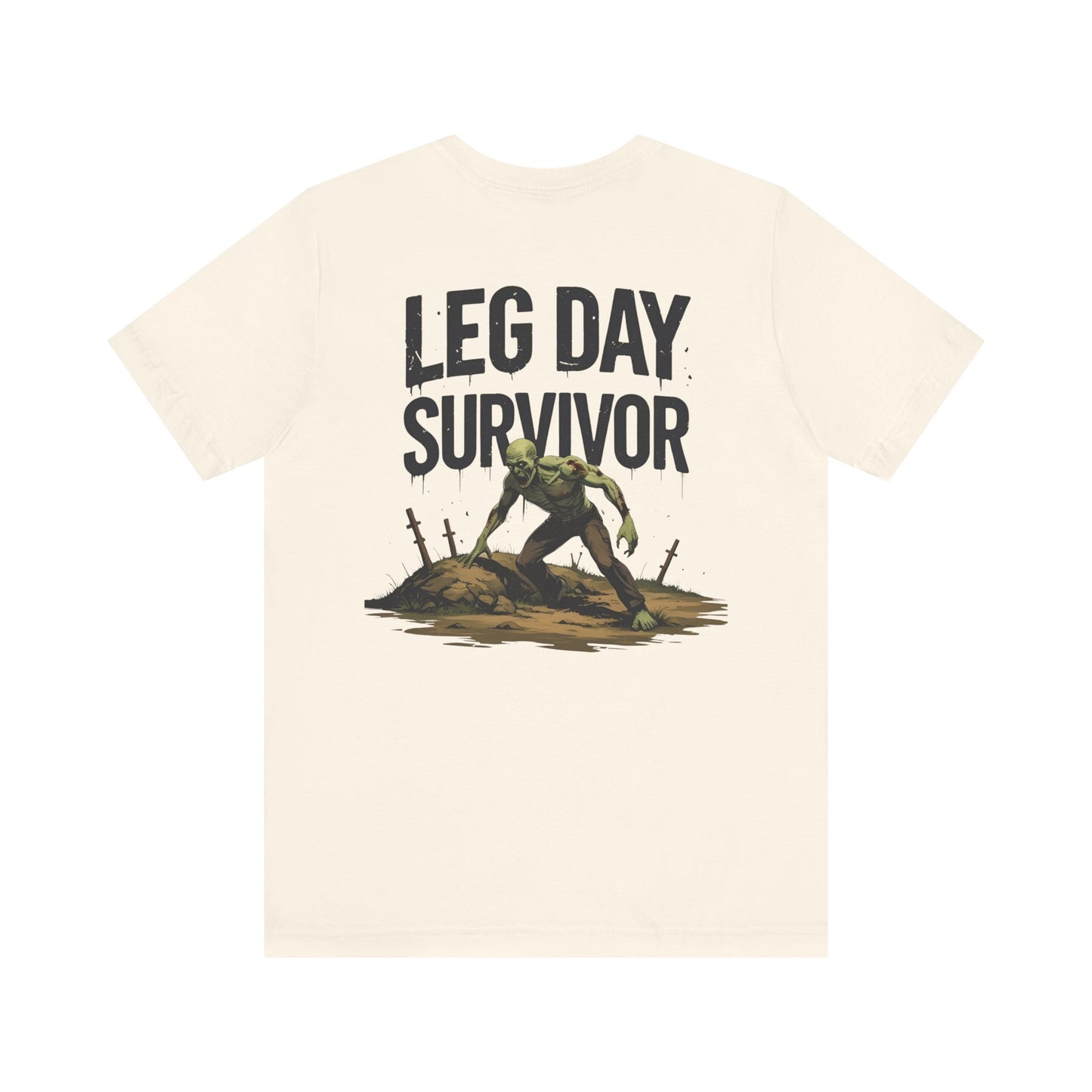 Leg Day Survivor Tee, Fitness Shirt, Workout Apparel, Gym Gift, Unisex Graphic Tee