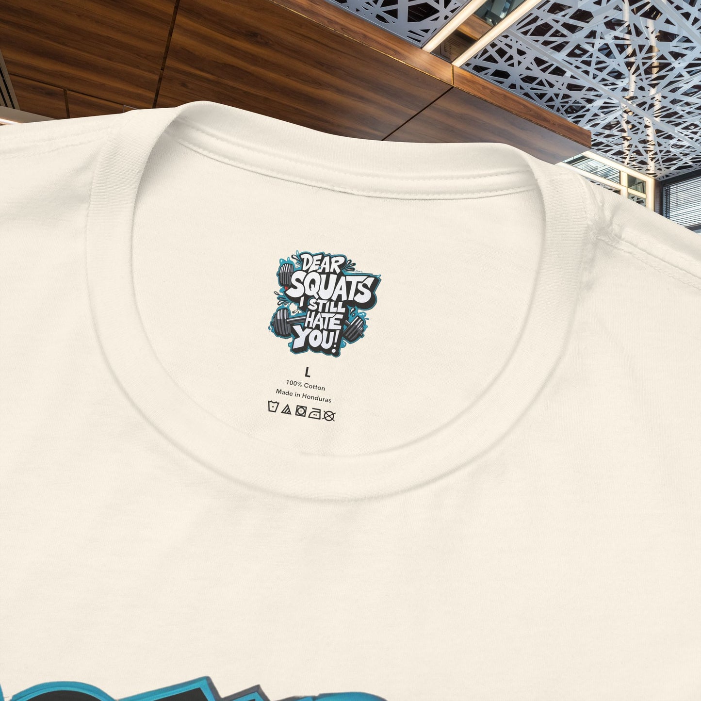 Fit & Fun Unisex Tee - 'Dear Squats, I Still Hate You!'
