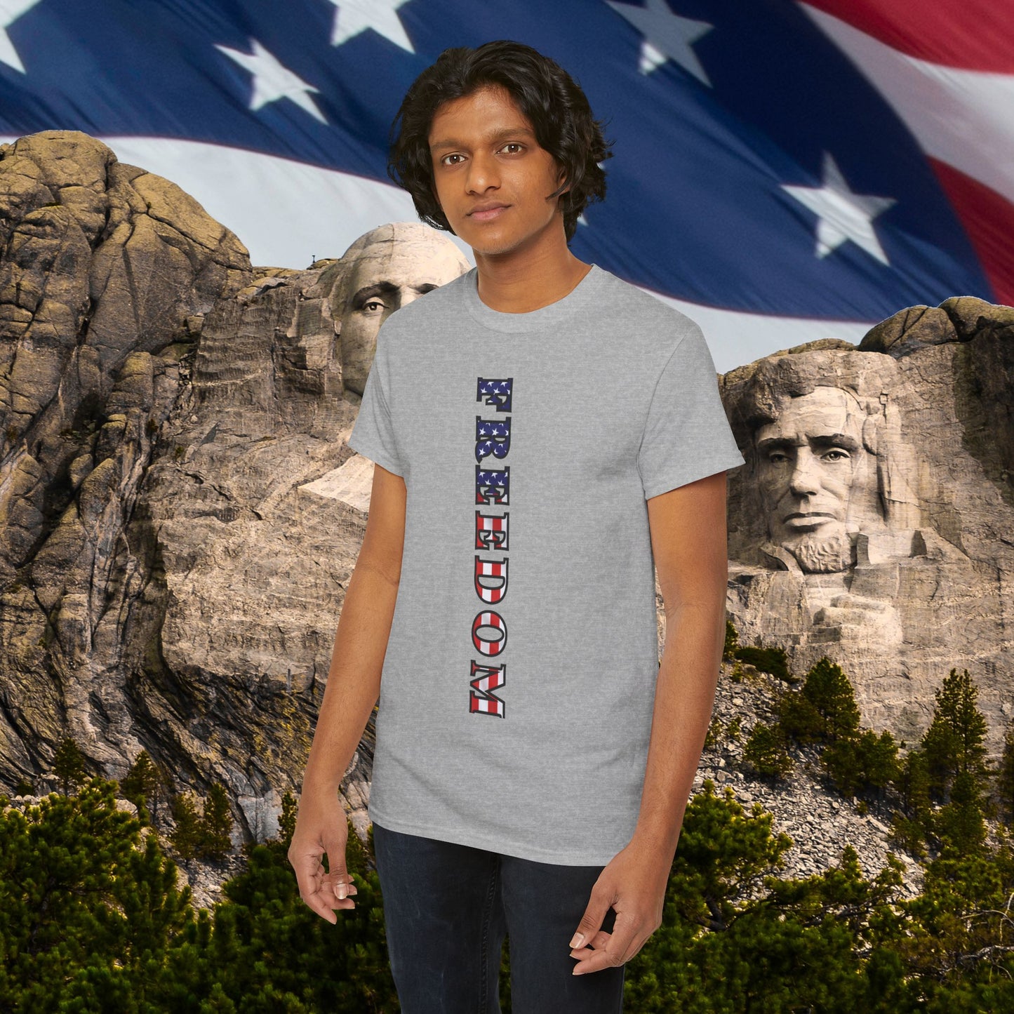 ๐ฅ๐ Unisex ๐ฅ Patriotic ๐ฅ Freedom ๐ฅ Flag Tee ๐ฅIndependence Day T-Shirt ๐ฅ American Flag Shirt ๐ฅ 4th of July Clothing ๐ฅ Patriotic Apparel ๐ฅ