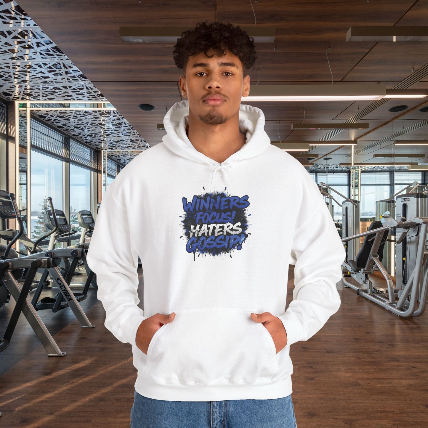Winners Focus Haters Gossip - Hooded Sweatshirt - S - 5XL - Multiple Colors -