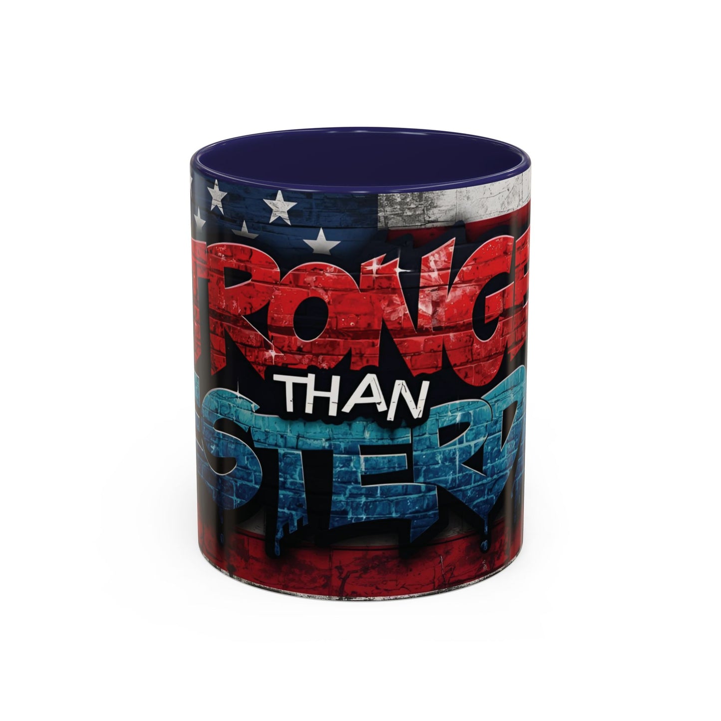 Eye-Catching - Stronger Than Yesterday Coffee Mug - Motivational Coffee Cup - Perfect Gift for Fitness Lovers - Entrepreneurs - & Daily Inspiration