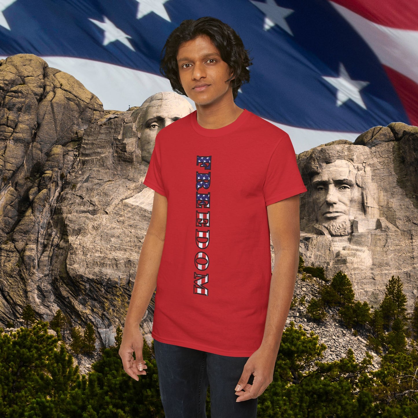 ๐ฅ๐ Unisex ๐ฅ Patriotic ๐ฅ Freedom ๐ฅ Flag Tee ๐ฅIndependence Day T-Shirt ๐ฅ American Flag Shirt ๐ฅ 4th of July Clothing ๐ฅ Patriotic Apparel ๐ฅ