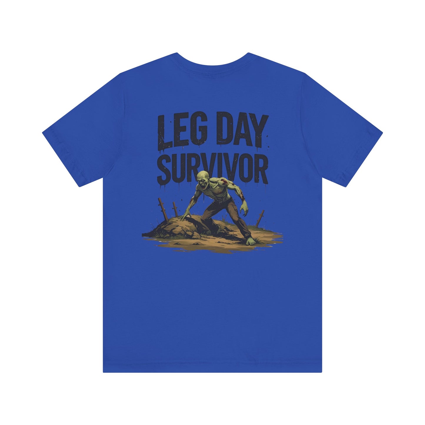 Leg Day Survivor Tee, Fitness Shirt, Workout Apparel, Gym Gift, Unisex Graphic Tee