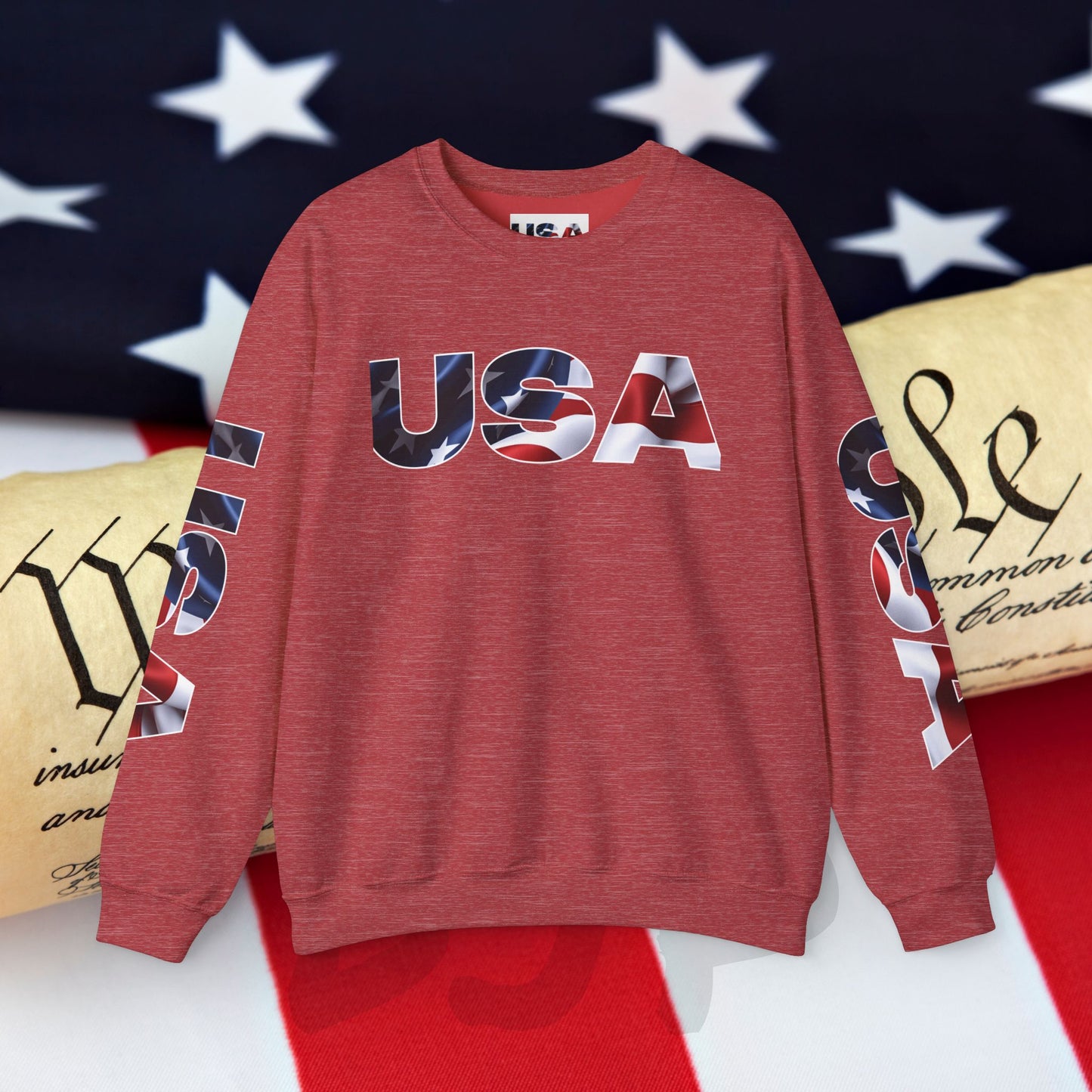 ๐บ๐ธ Patriotic ๐บ๐ธ USA ๐บ๐ธ Crewneck ๐บ๐ธ Sweatshirt ๐บ๐ธ Unisex ๐บ๐ธ Heavy Blend ๐บ๐ธ Sizes US S-5XL ๐บ๐ธ