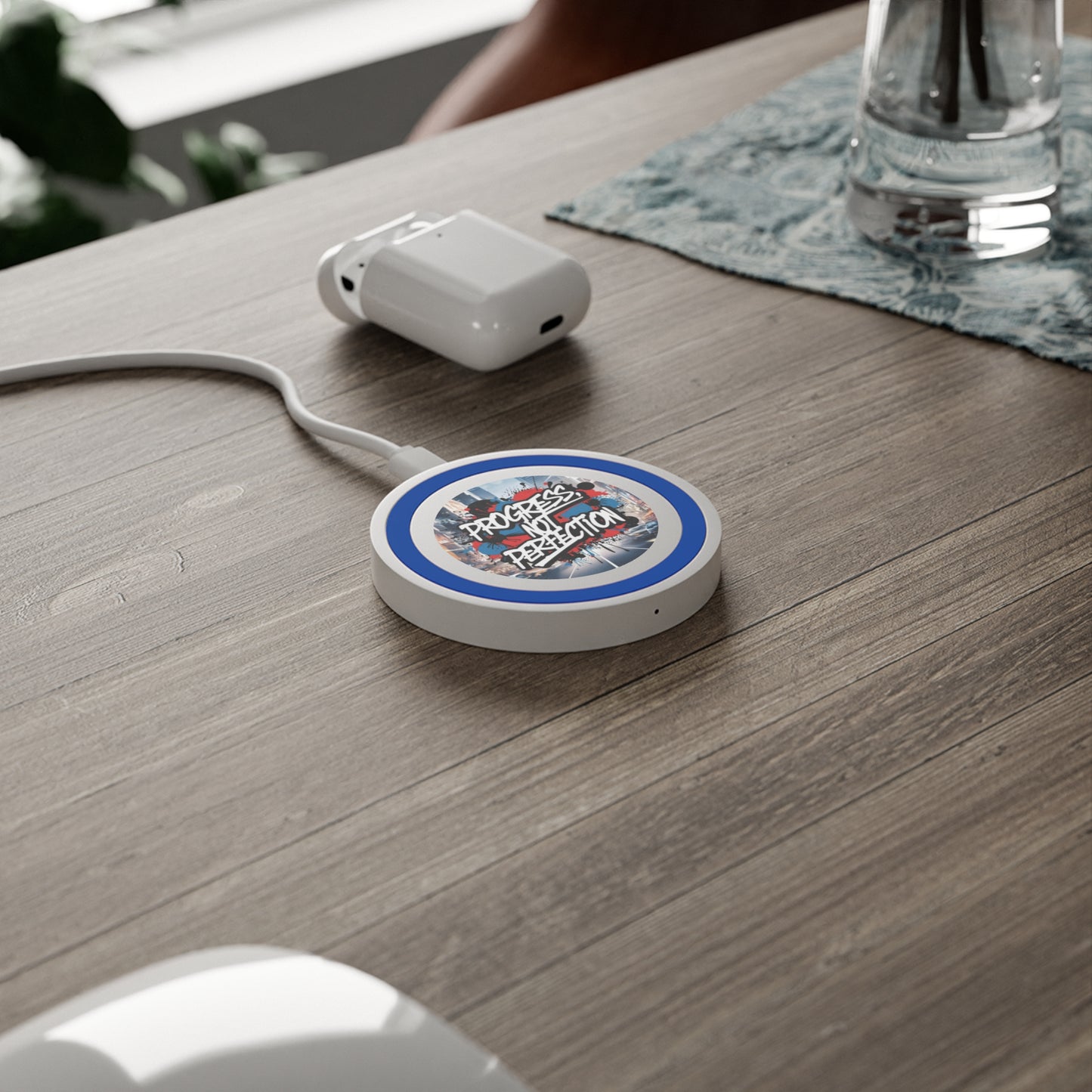 π₯ Wireless π₯ Charging Pad π₯ Progress Not Perfection π₯ Design π₯
