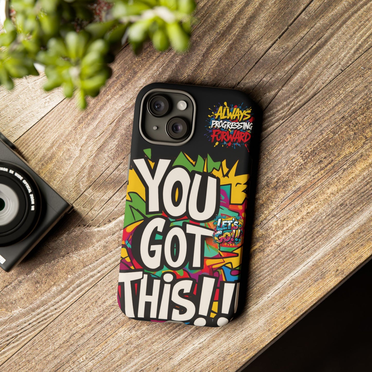 Vibrant Motivational Tough Cell Phone Cases