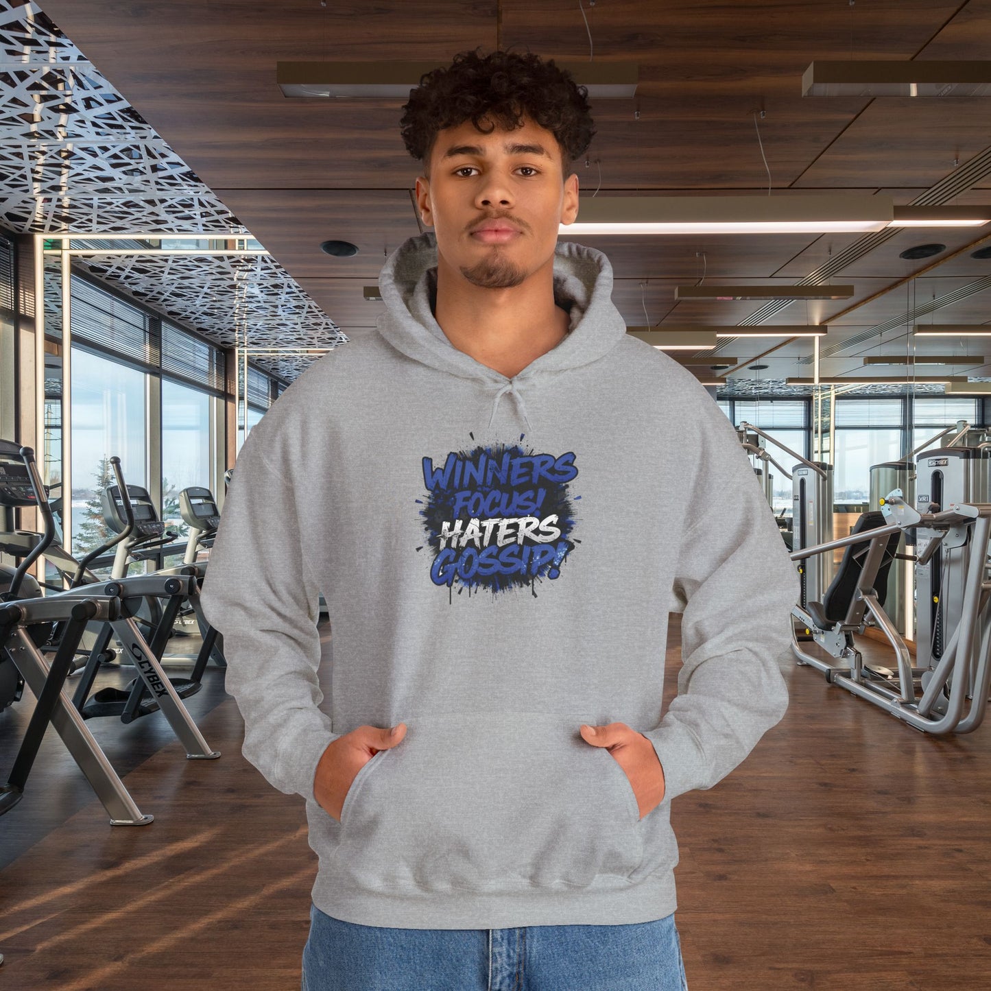Winners Focus Haters Gossip - Hooded Sweatshirt - S - 5XL - Multiple Colors -