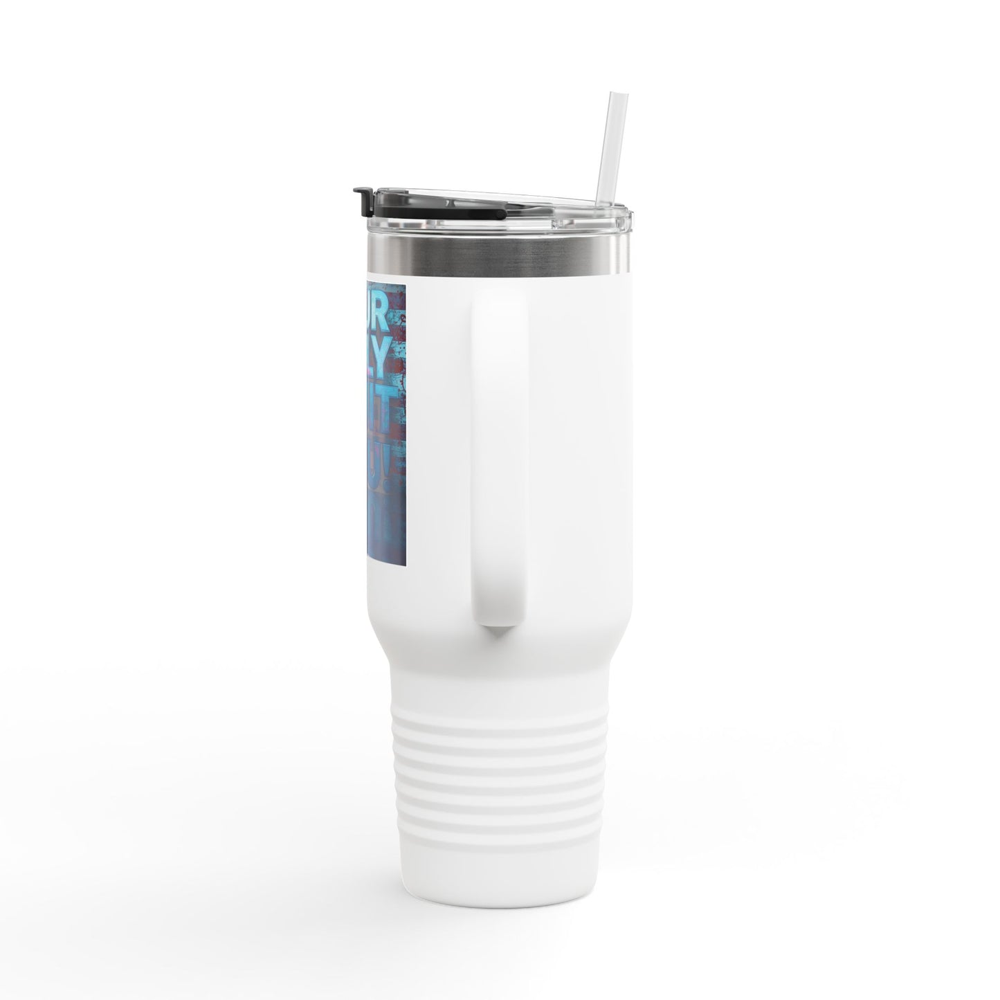 Motivational Your Limit Is Only You! Insulated 40oz Travel Mug