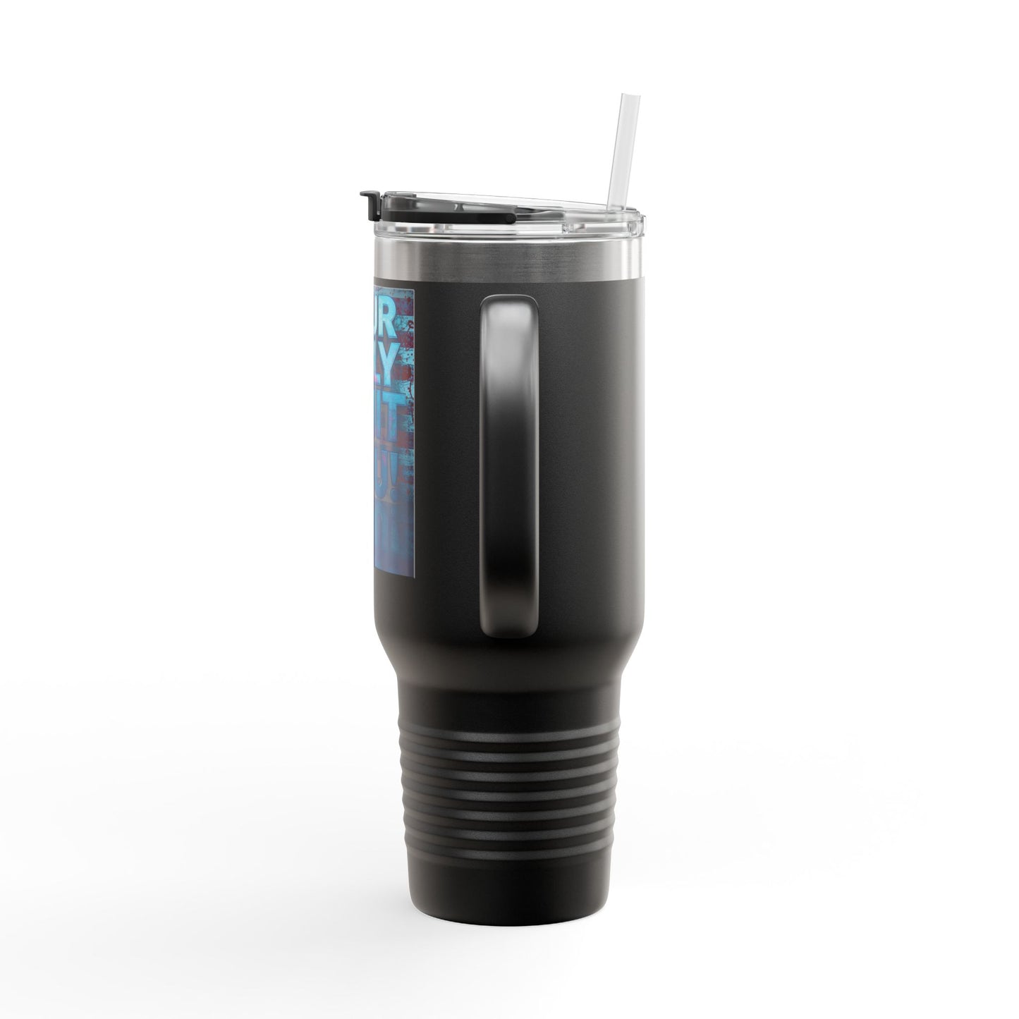 Motivational Your Limit Is Only You! Insulated 40oz Travel Mug