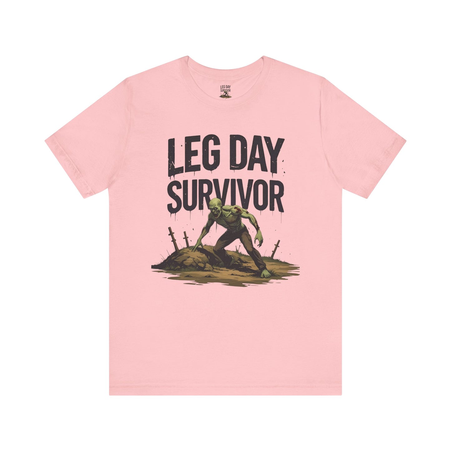 Leg Day Survivor Tee, Fitness Shirt, Workout Apparel, Gym Gift, Unisex Graphic Tee