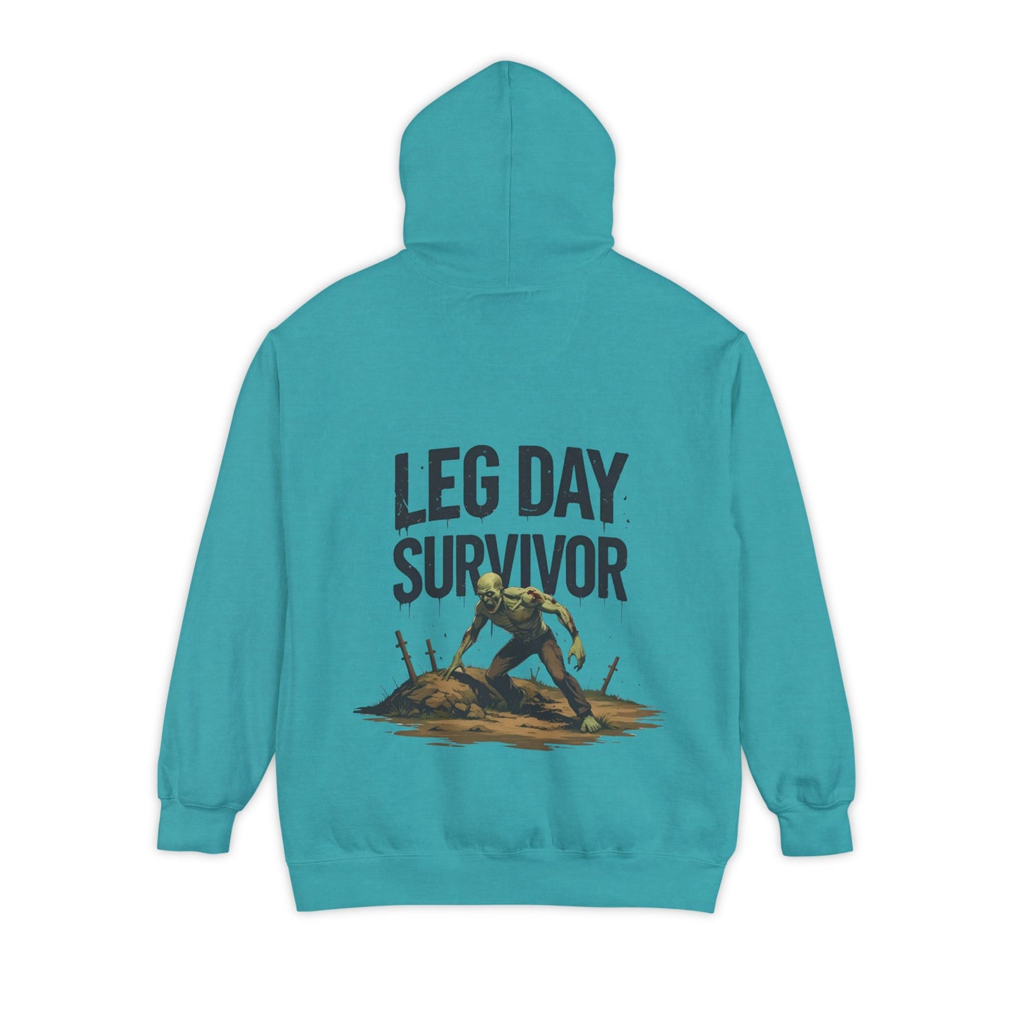 Leg Day Survivor Hoodie, Unisex Fitness Apparel, Gym Lover Gift, Workout Hoodie, Funny T-Shirt Alternative