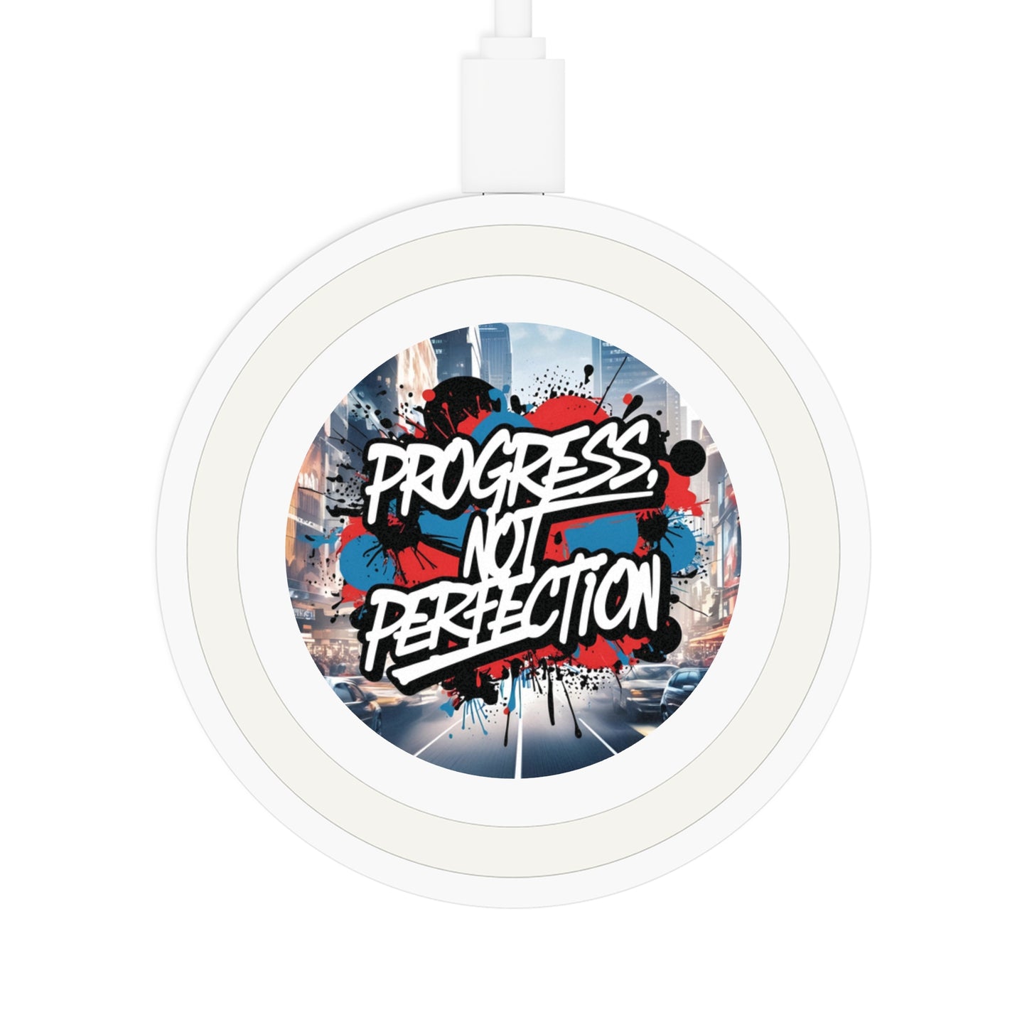 π₯ Wireless π₯ Charging Pad π₯ Progress Not Perfection π₯ Design π₯