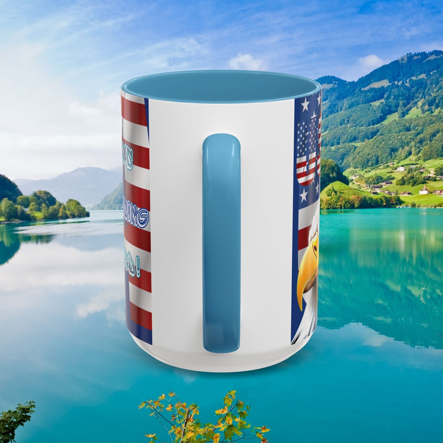 πΊπΈ Eye-Catching πΊπΈ Patriotic πΊπΈ Bald Eagle πΊπΈ Red White & Blue πΊπΈ USA πΊπΈ Accent Coffee Mug πΊπΈπΊπΈ 11oz & πΊπΈ 15oz πΊπΈ Sizes πΊπΈ 8 Color Options πΊπΈ Red πΊπΈ Black πΊπΈ Light Blue πΊπΈ Yellow πΊπΈ Orange πΊπΈ Navy πΊπΈ Pink πΊπΈ Purple