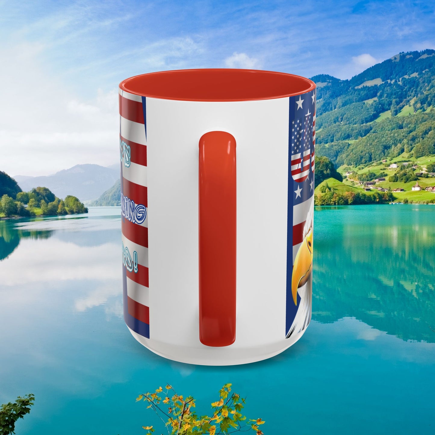 πΊπΈ Eye-Catching πΊπΈ Patriotic πΊπΈ Bald Eagle πΊπΈ Red White & Blue πΊπΈ USA πΊπΈ Accent Coffee Mug πΊπΈπΊπΈ 11oz & πΊπΈ 15oz πΊπΈ Sizes πΊπΈ 8 Color Options πΊπΈ Red πΊπΈ Black πΊπΈ Light Blue πΊπΈ Yellow πΊπΈ Orange πΊπΈ Navy πΊπΈ Pink πΊπΈ Purple