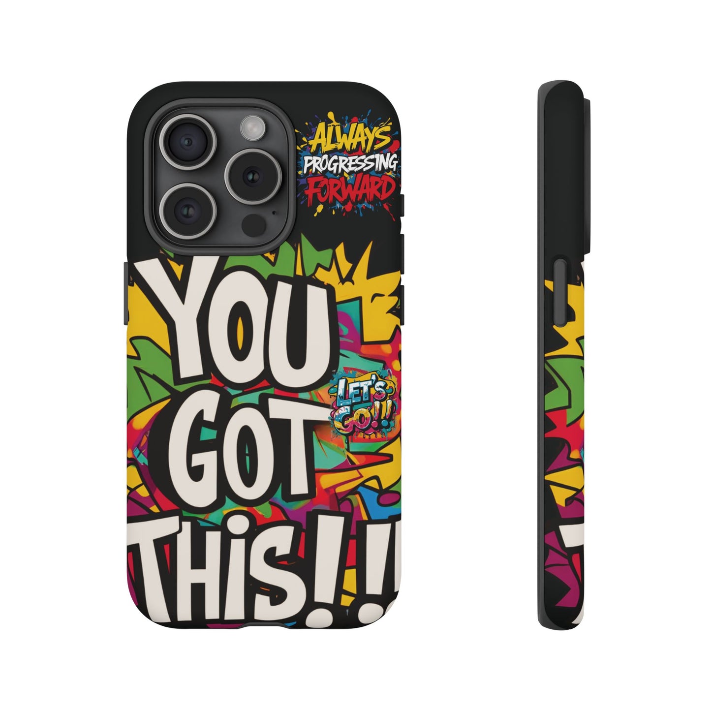 Vibrant Motivational Tough Cell Phone Cases