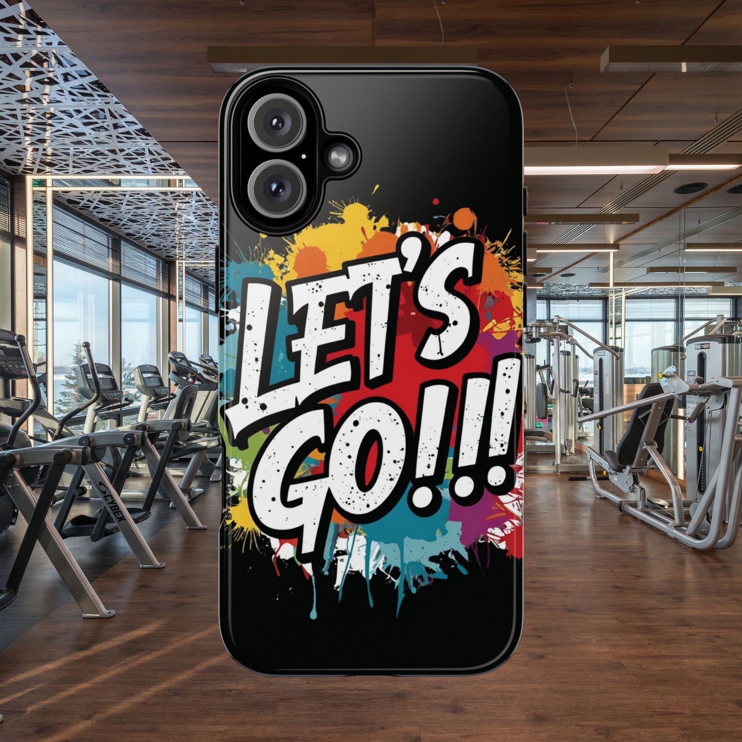 π₯Phone Case π₯ Colorful π₯ Let's Go! π₯ Tough Phone Case π₯ Vibrant Design π₯ iPhones 15 & 16 π₯ Birthday Gift π₯