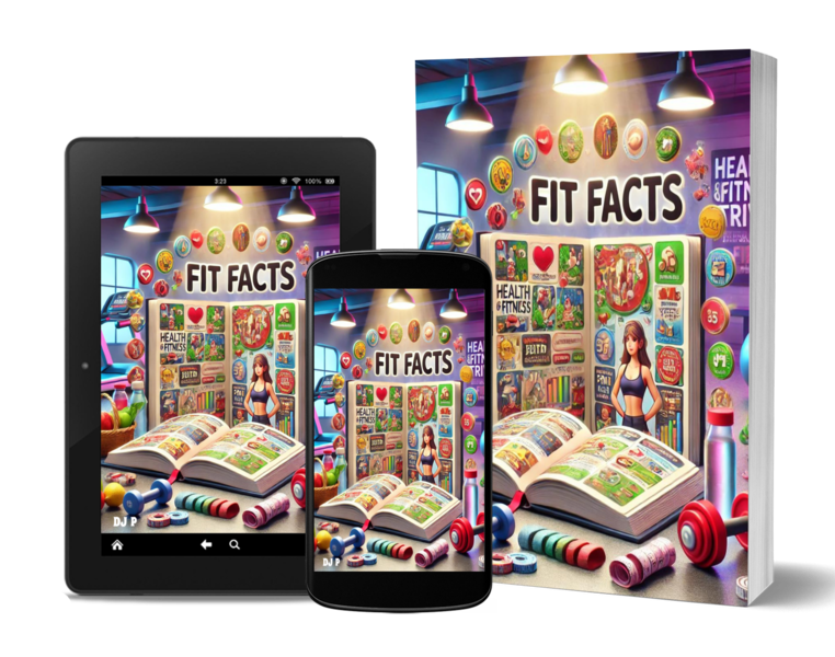 Fit Facts - Health and Fitness Trivia eBook - Digital Download - Wellness Exercise Nutrition Quiz Book