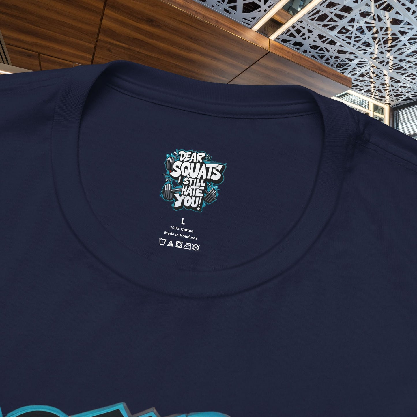 Fit & Fun Unisex Tee - 'Dear Squats, I Still Hate You!'