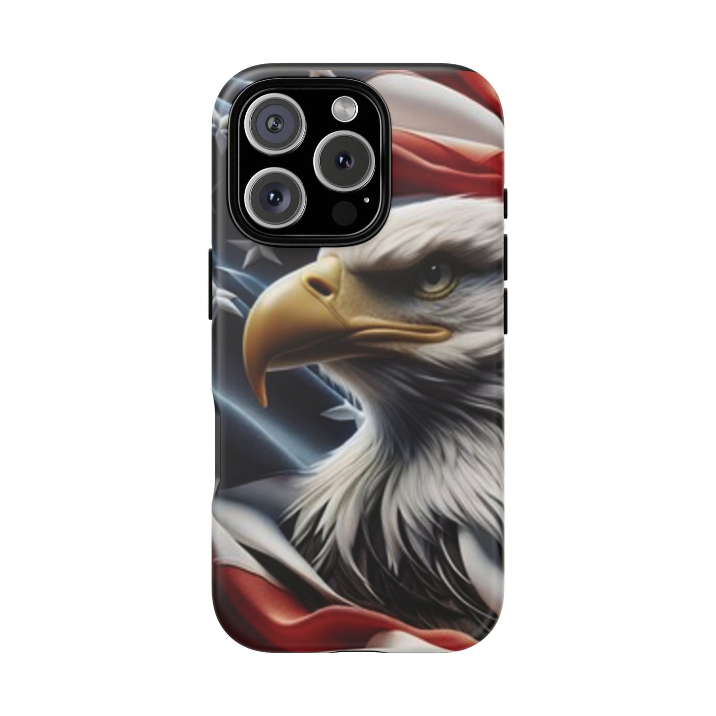 Patriotic Eagle Phone Case | Tough Cases for Nature Lovers, Gift for Veterans, Independence Day, Memorial Day