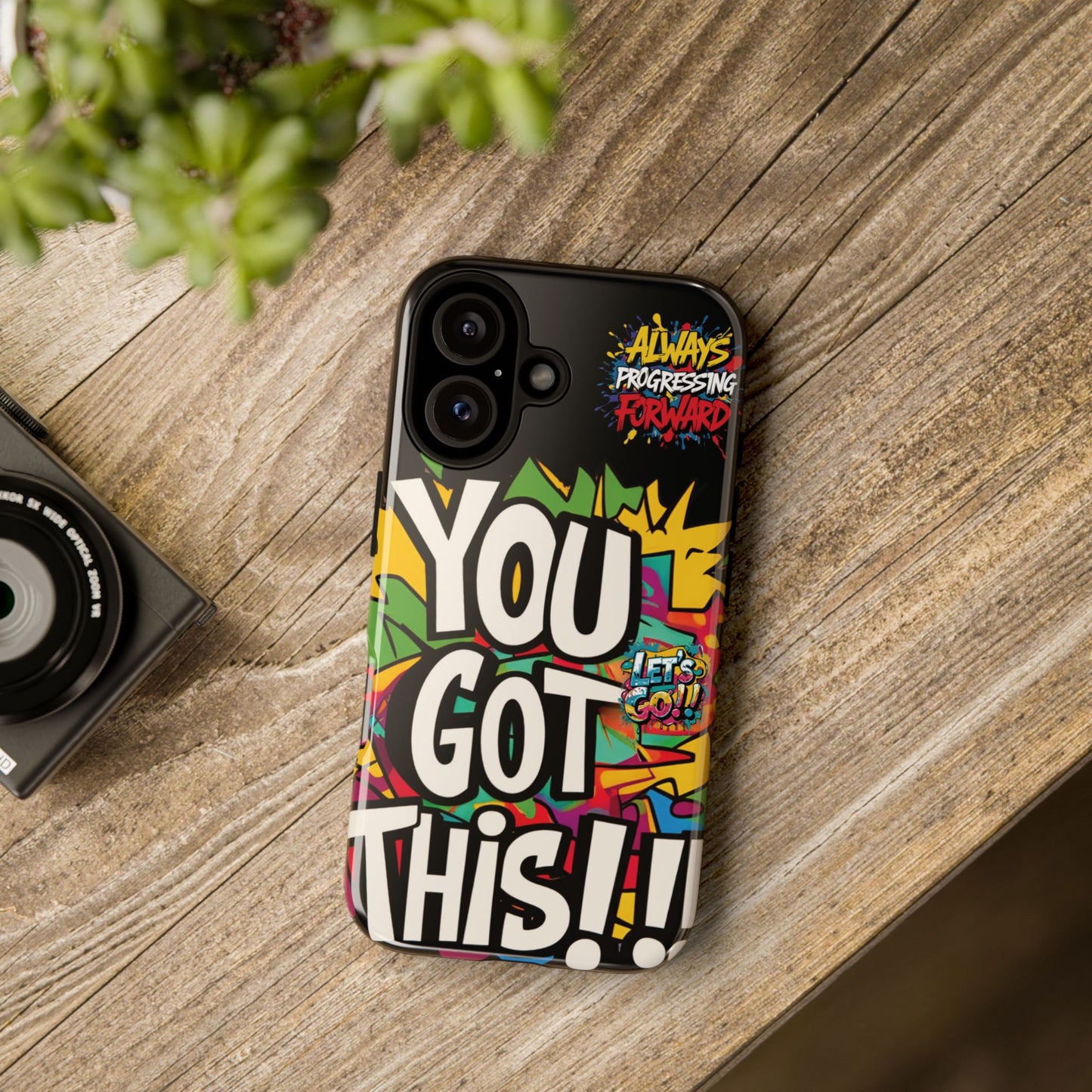 Vibrant Motivational Tough Cell Phone Cases