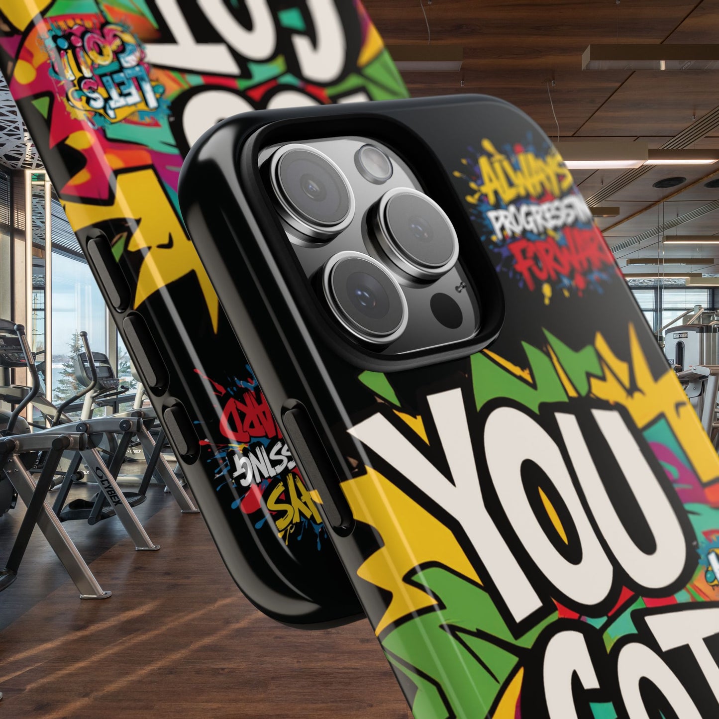 Vibrant Motivational Tough Cell Phone Cases